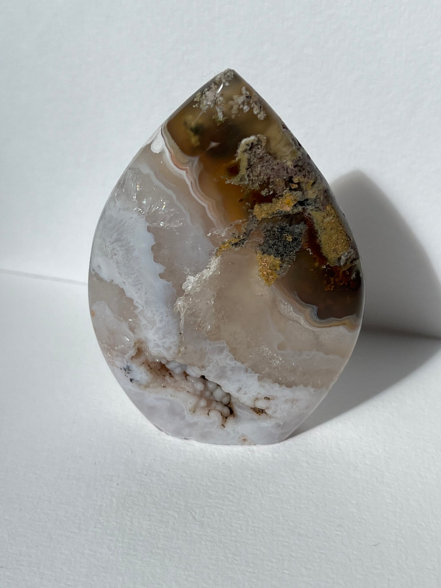 Druzy Nebula Agate Flame A