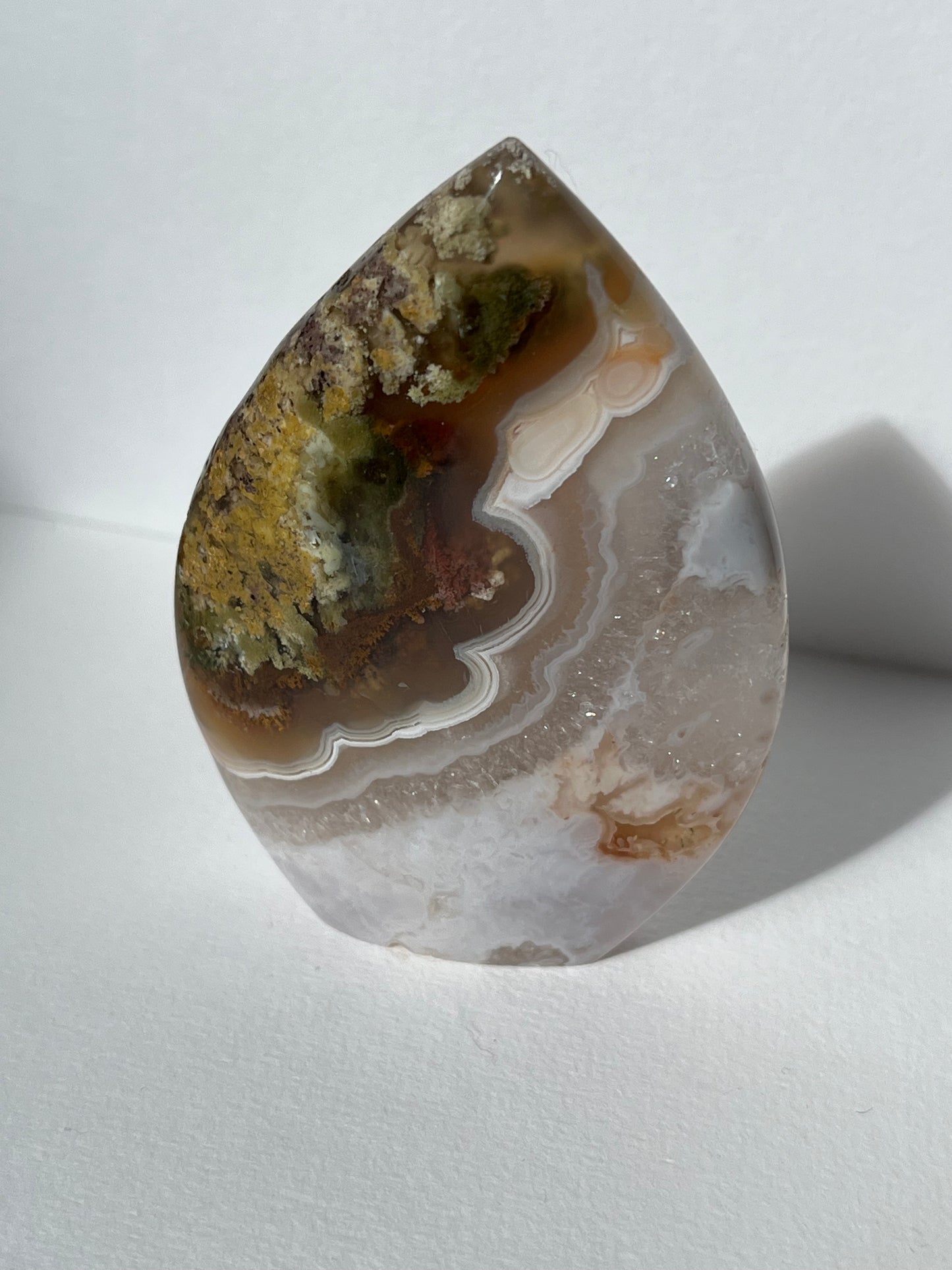 Druzy Nebula Agate Flame A