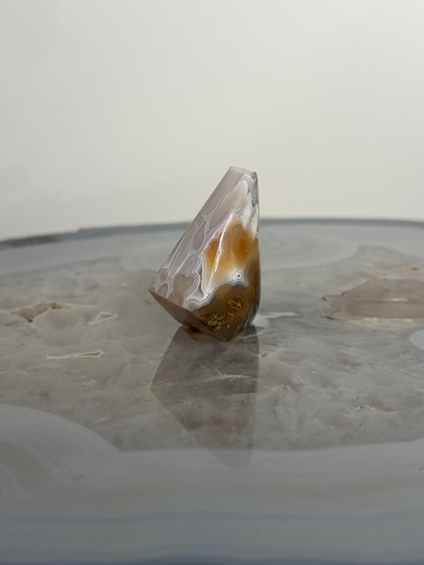 Orbicular Nebula Agate Freeform D