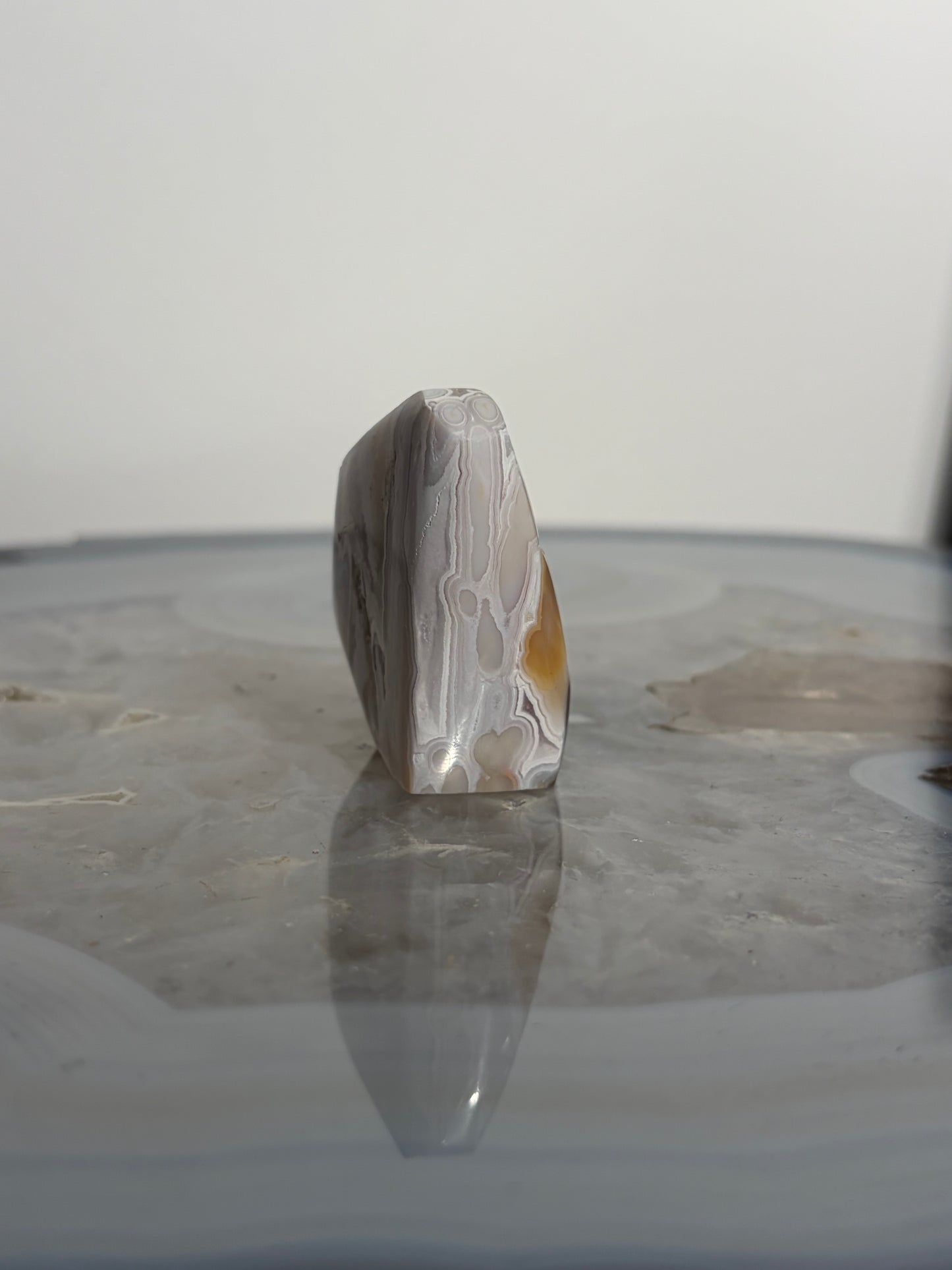 Orbicular Nebula Agate Freeform D
