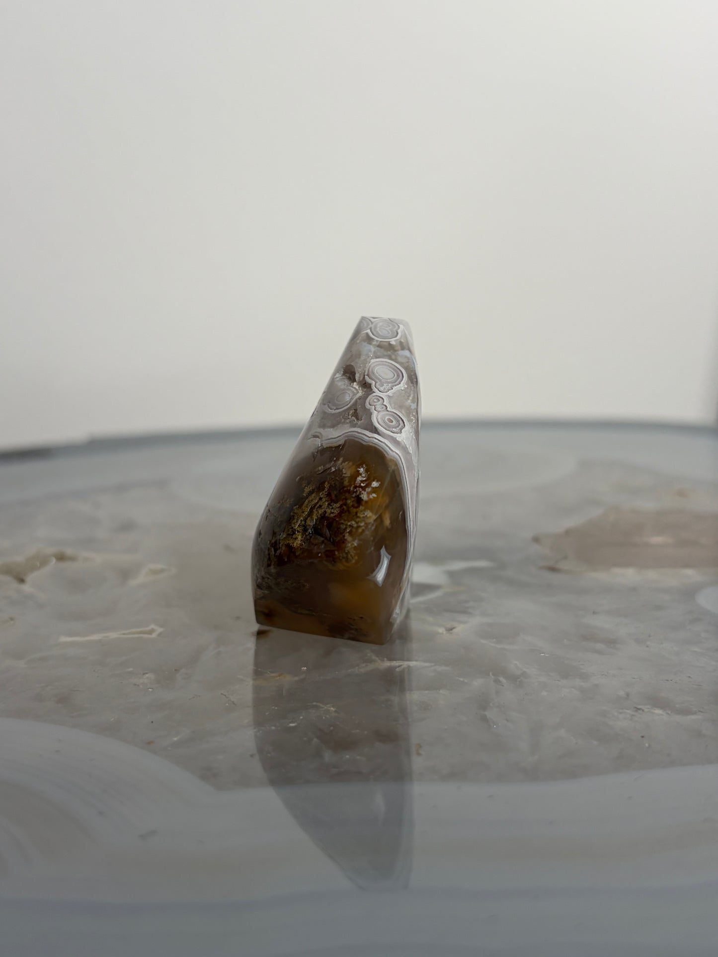 Orbicular Nebula Agate Freeform D