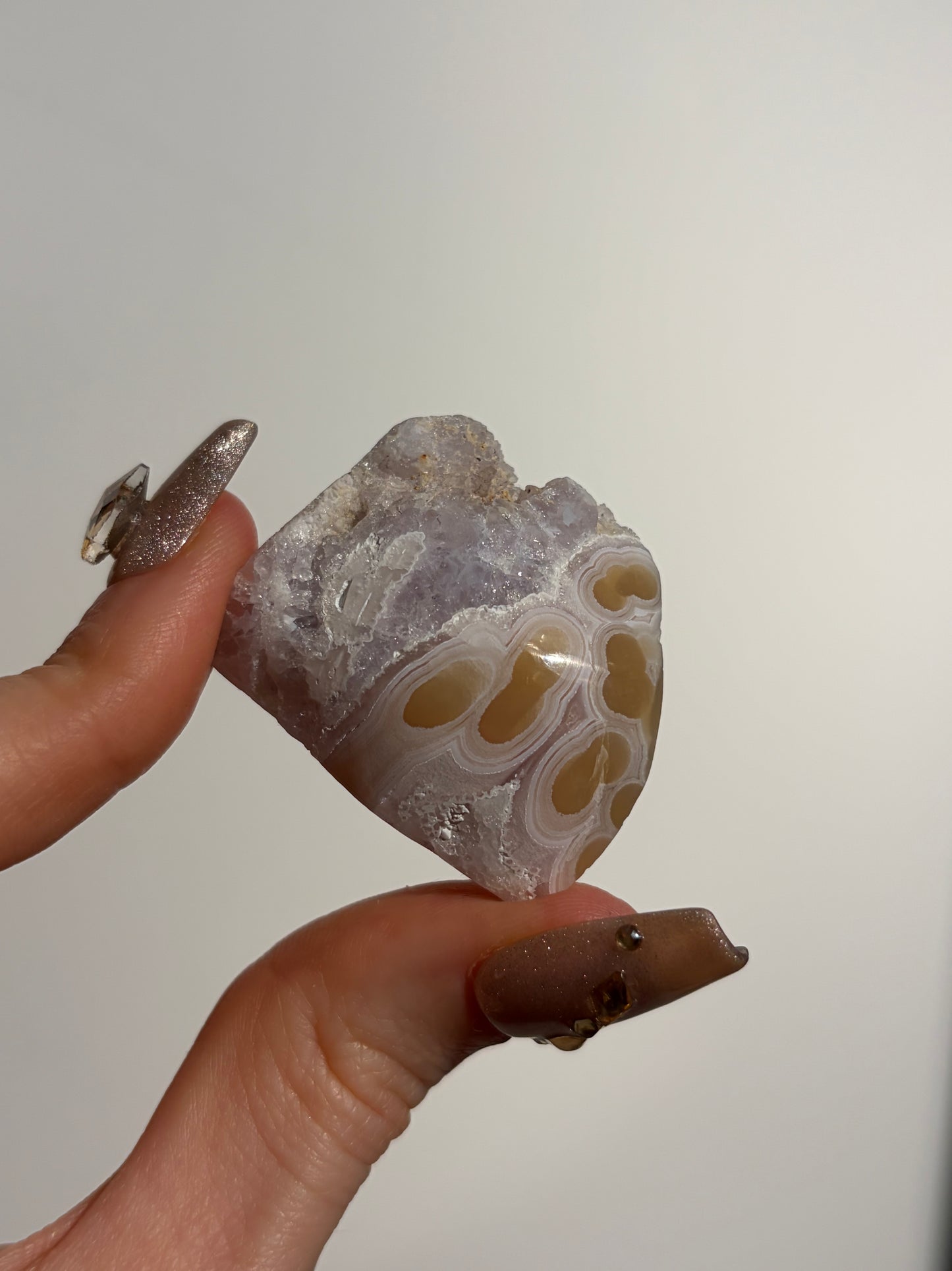 Druzy Orbicular Nebula Agate Freeform M