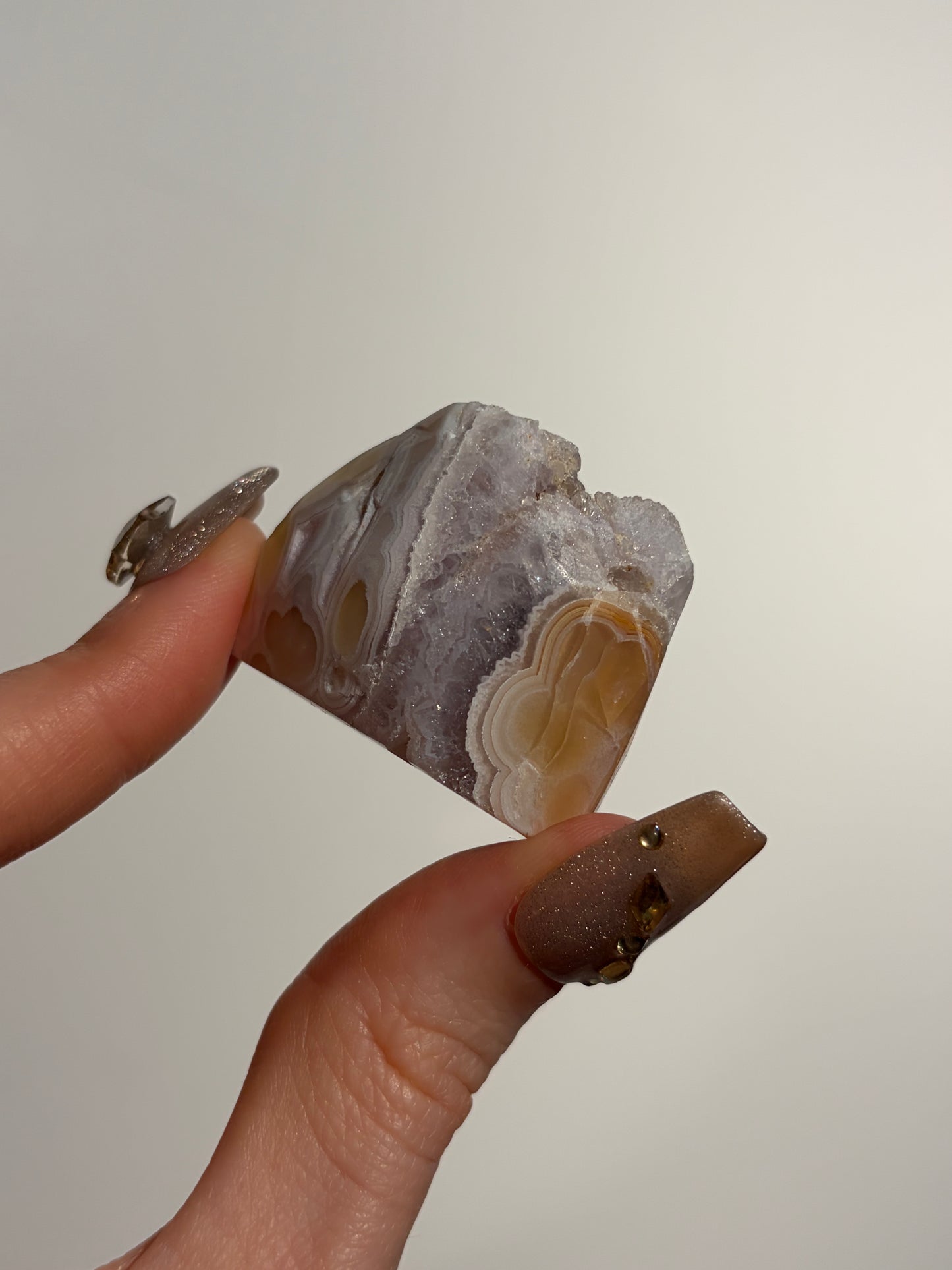 Druzy Orbicular Nebula Agate Freeform M