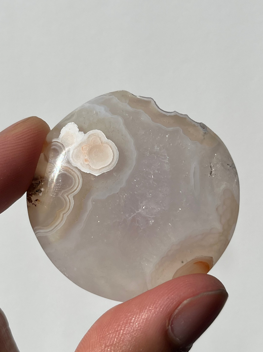 Nebula Agate Medallion C