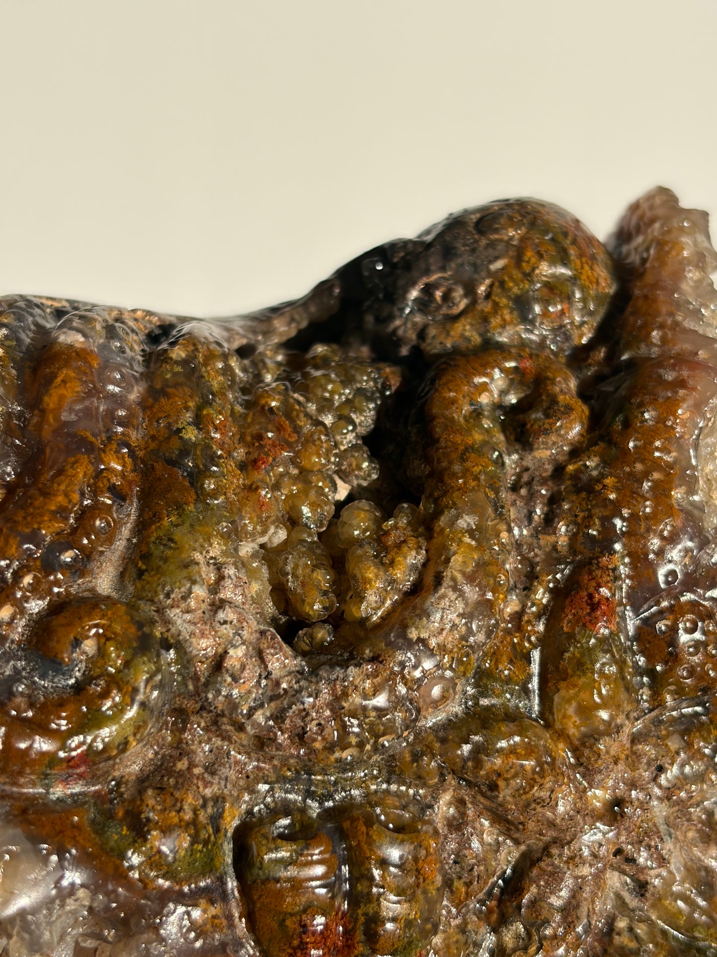 “Gurita” Nebula Agate Octopus Carving