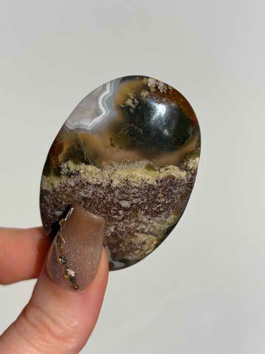 Nebula Agate Palmstone B
