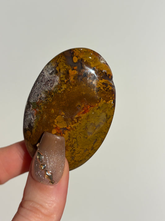 Nebula Agate Palmstone C