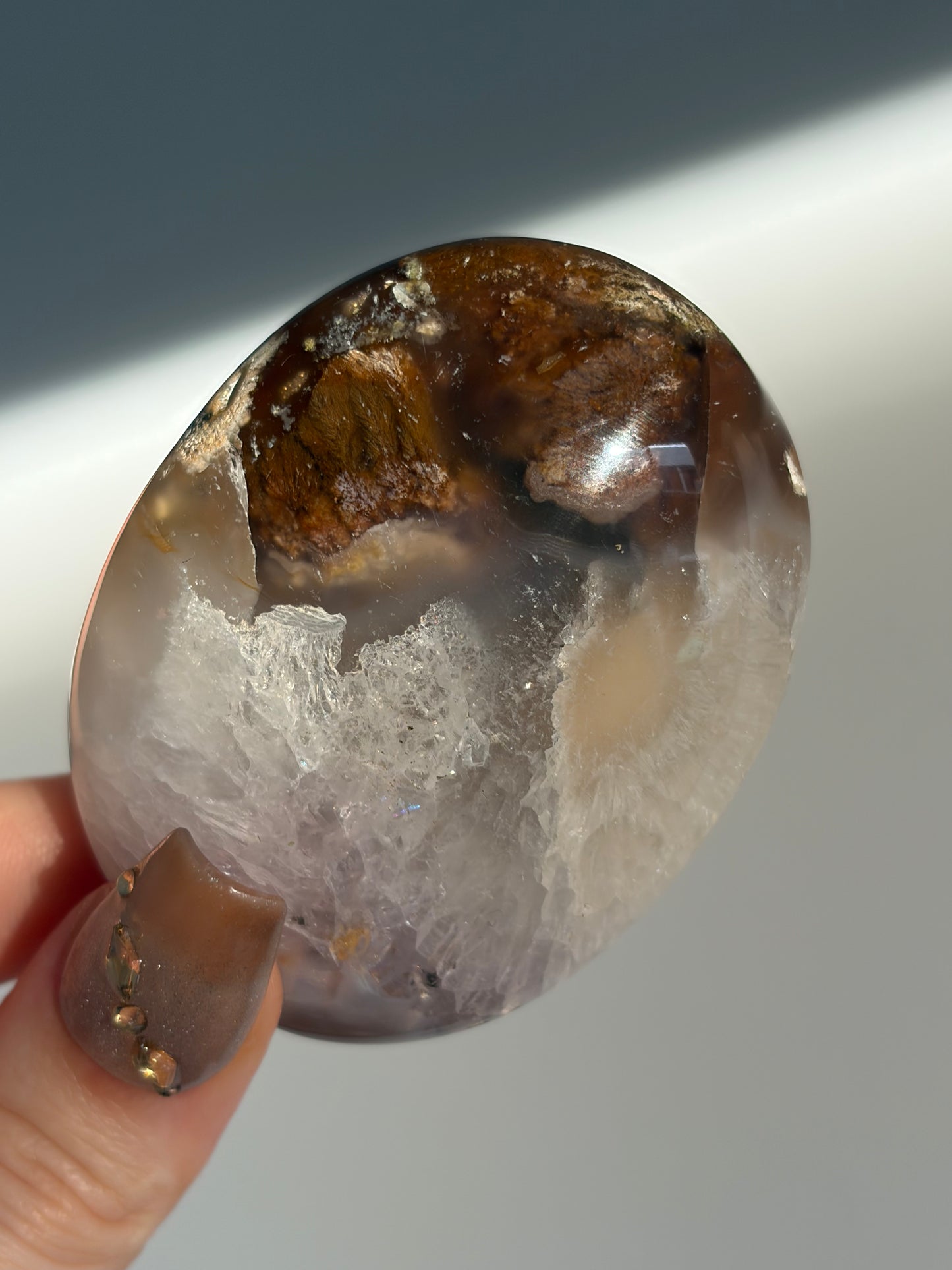 Nebula Agate Palmstone O