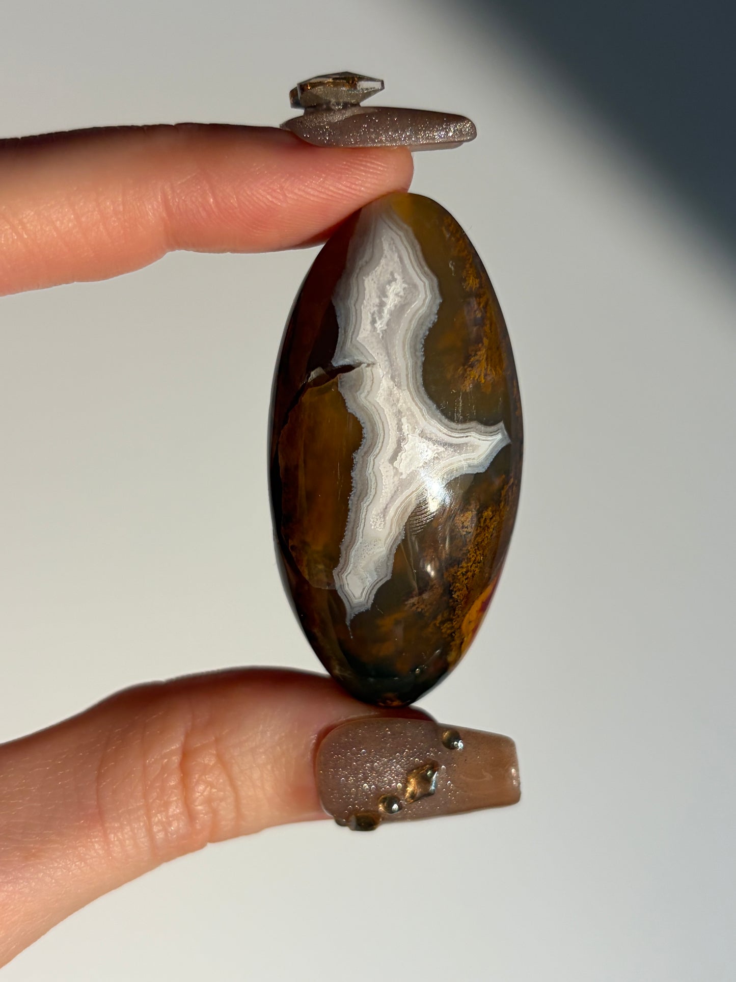 Nebula Agate Shiva with Parallax Effect C (Perfectly Imperfect)