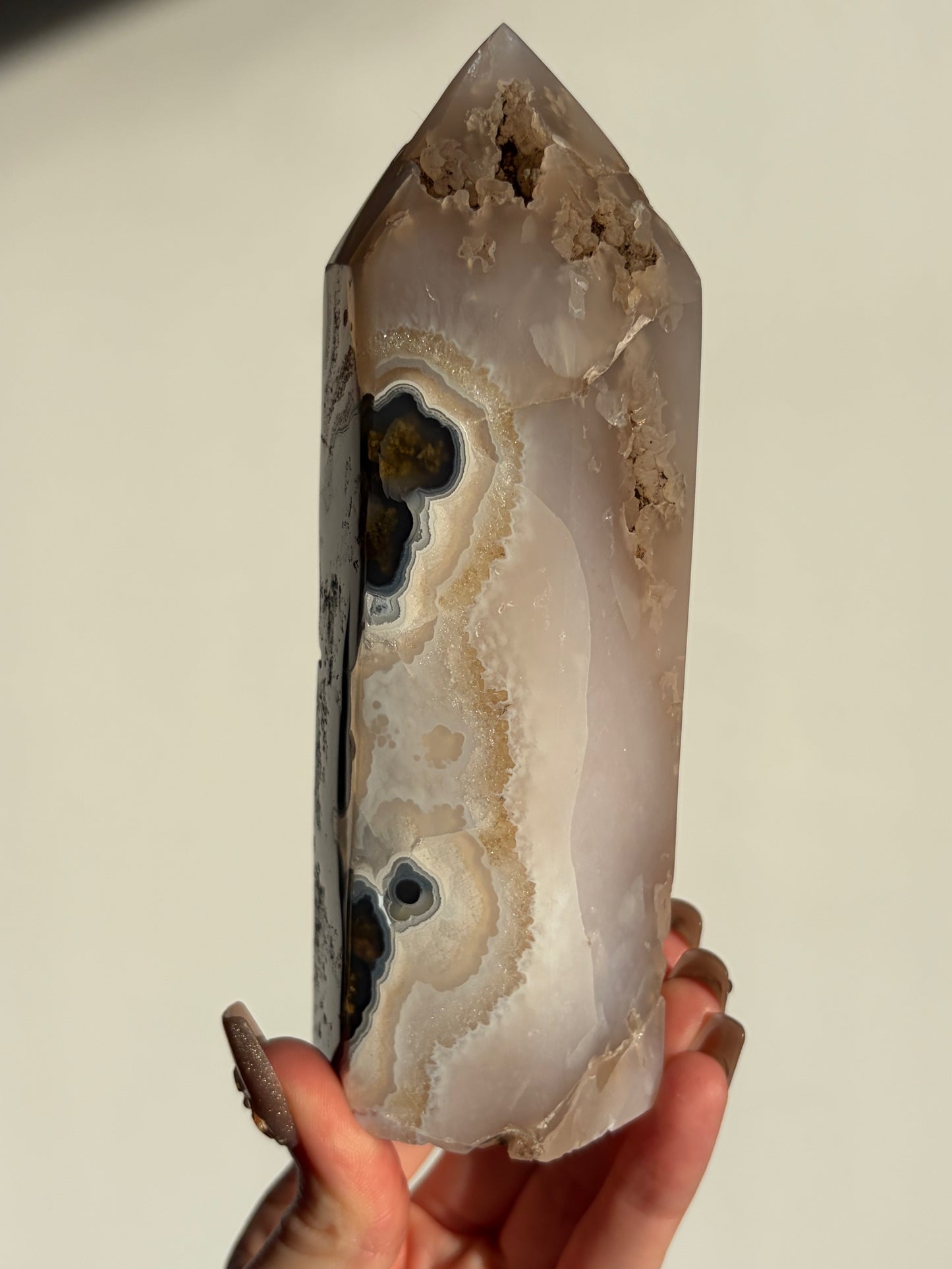 “A Path of Light” Nebula Agate Axis Statement Tower B