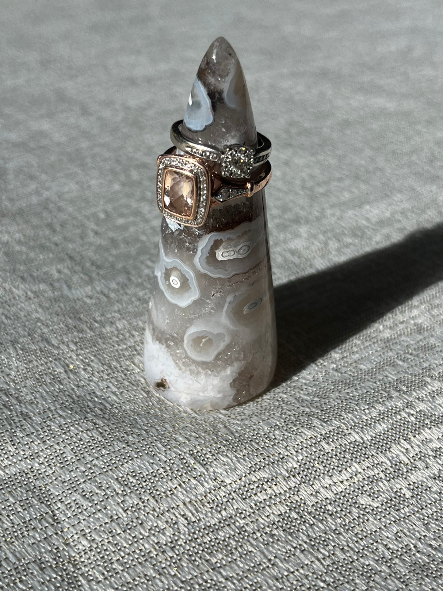 Nebula Agate Ring Holder A