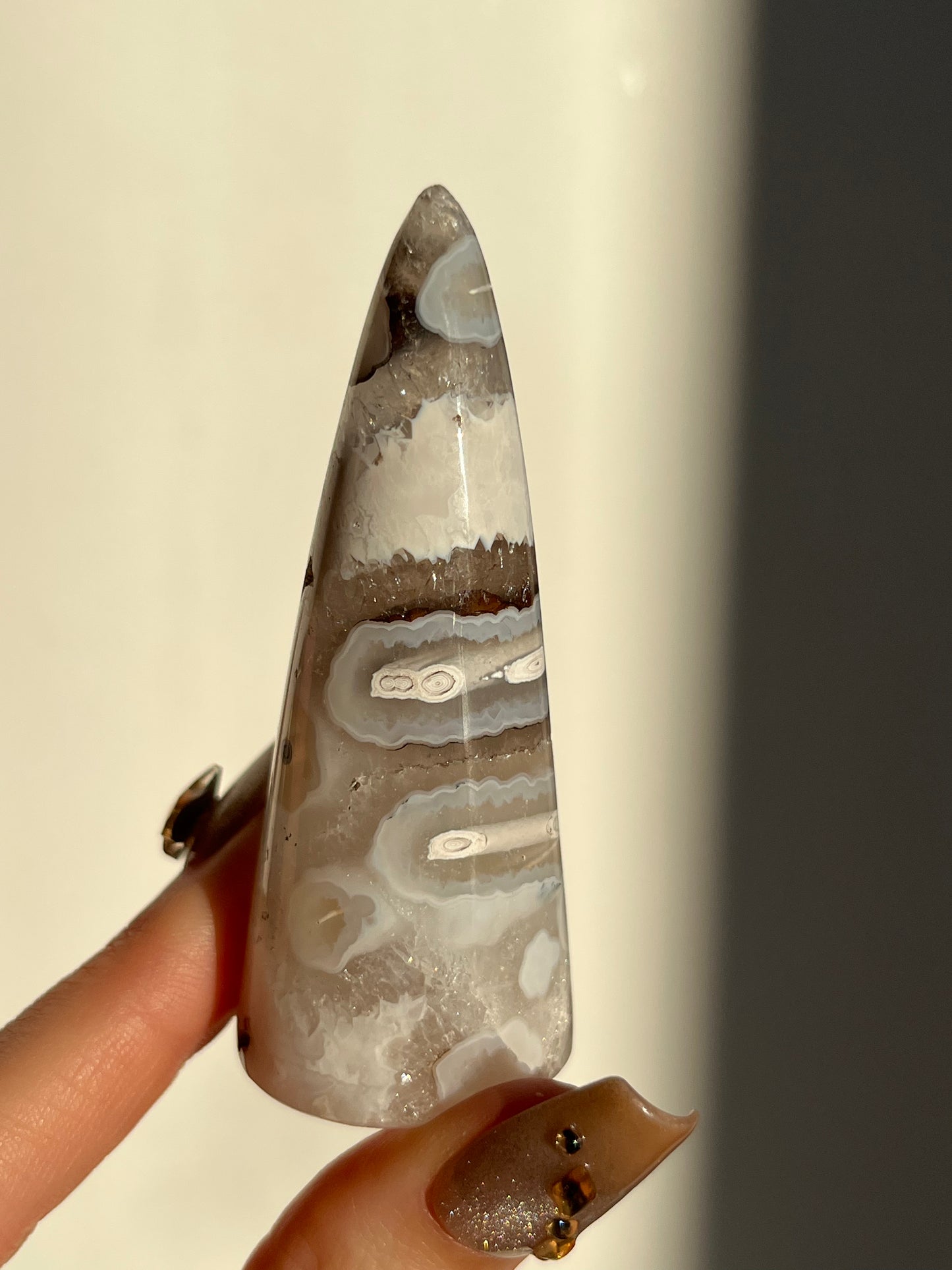 Nebula Agate Ring Holder A