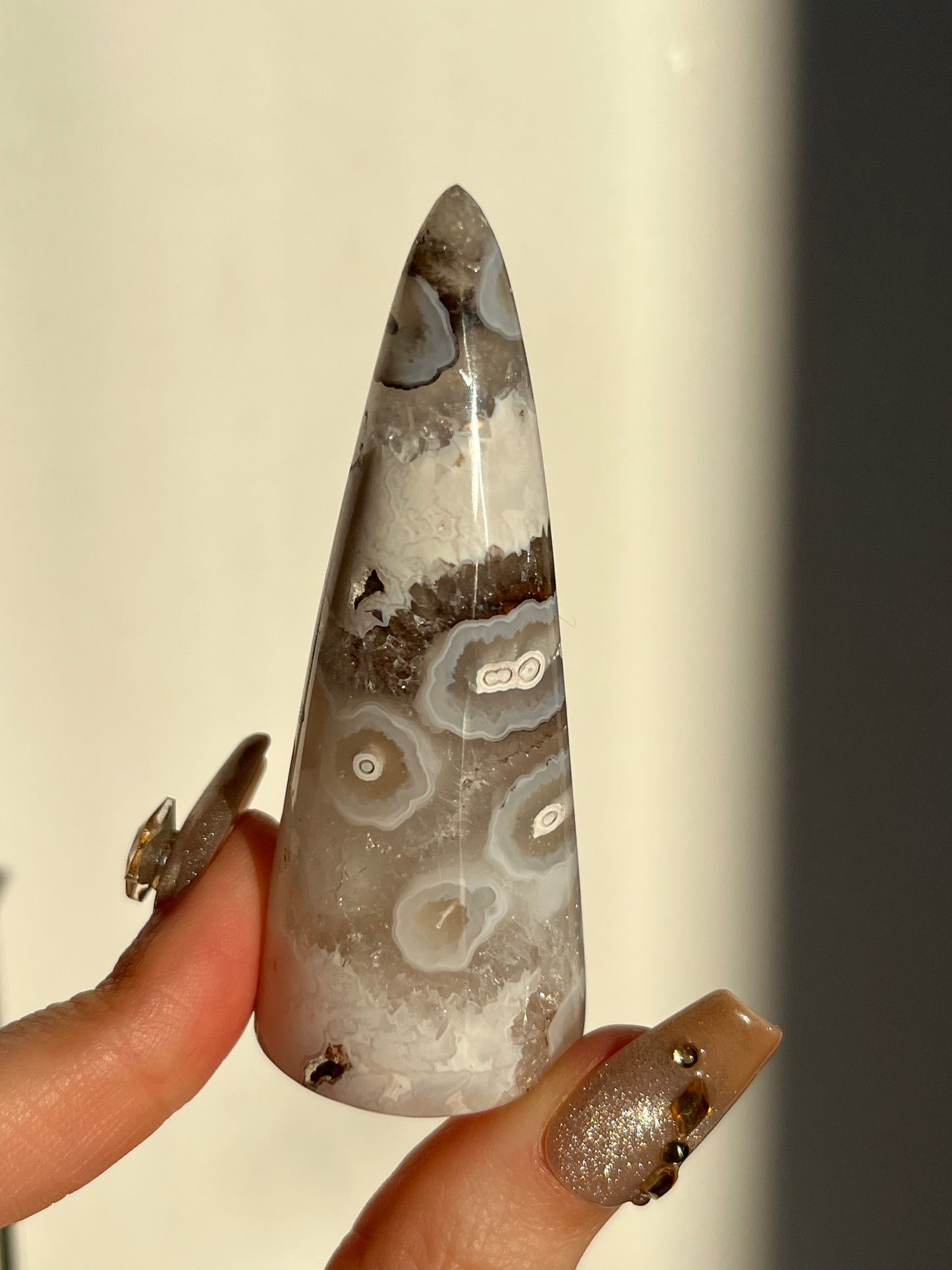 Nebula Agate Ring Holder A