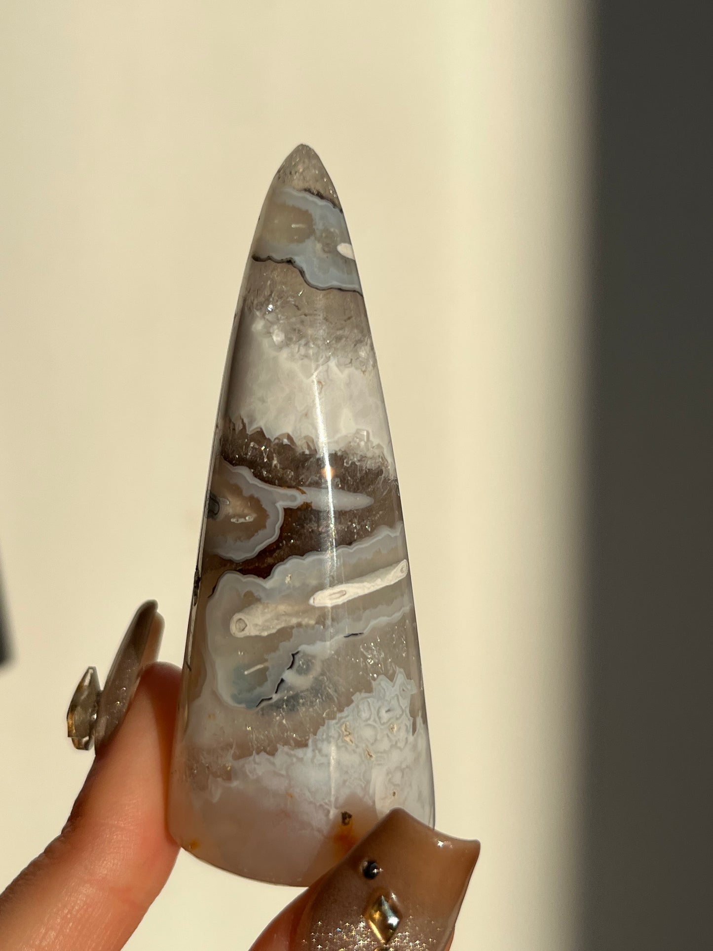 Nebula Agate Ring Holder A