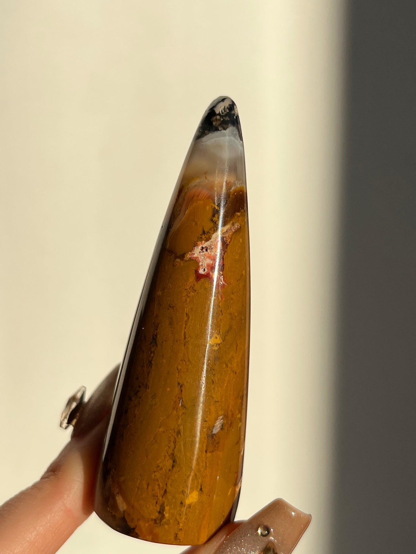 Nebula Agate Ring Holder B