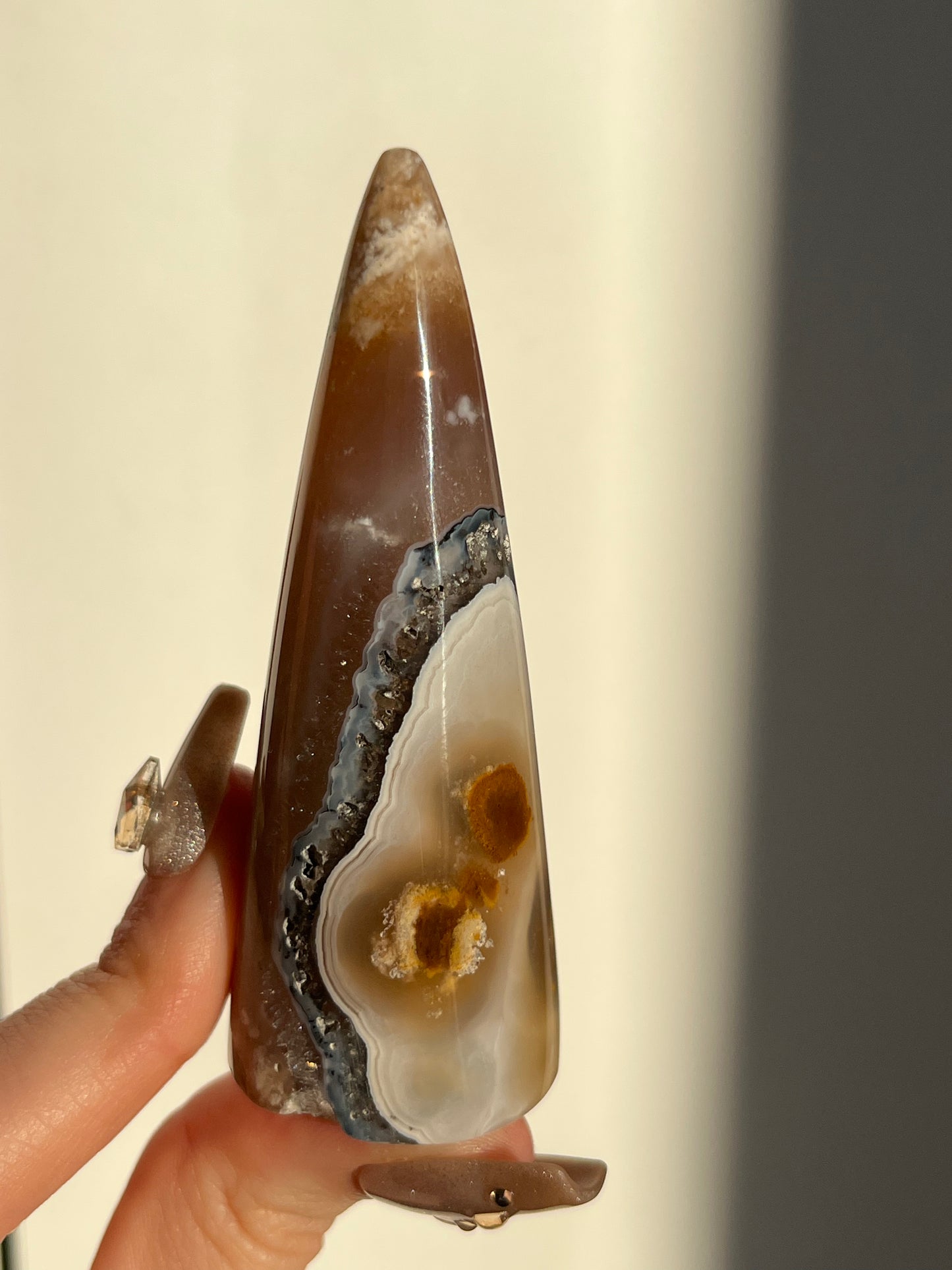Nebula Agate Ring Holder C