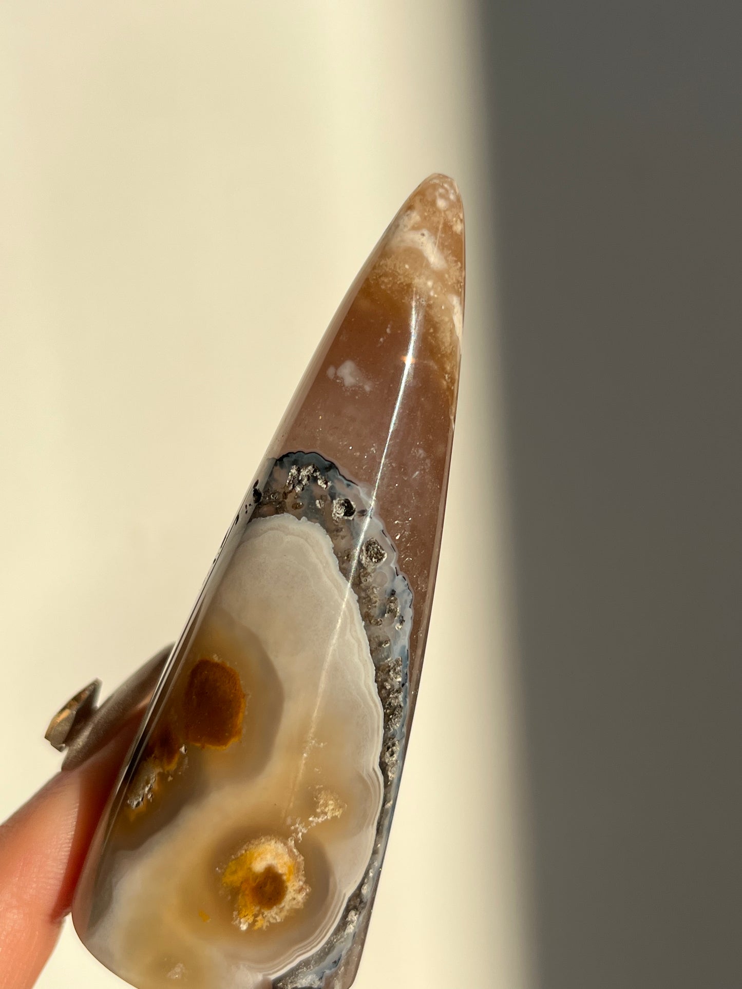 Nebula Agate Ring Holder C