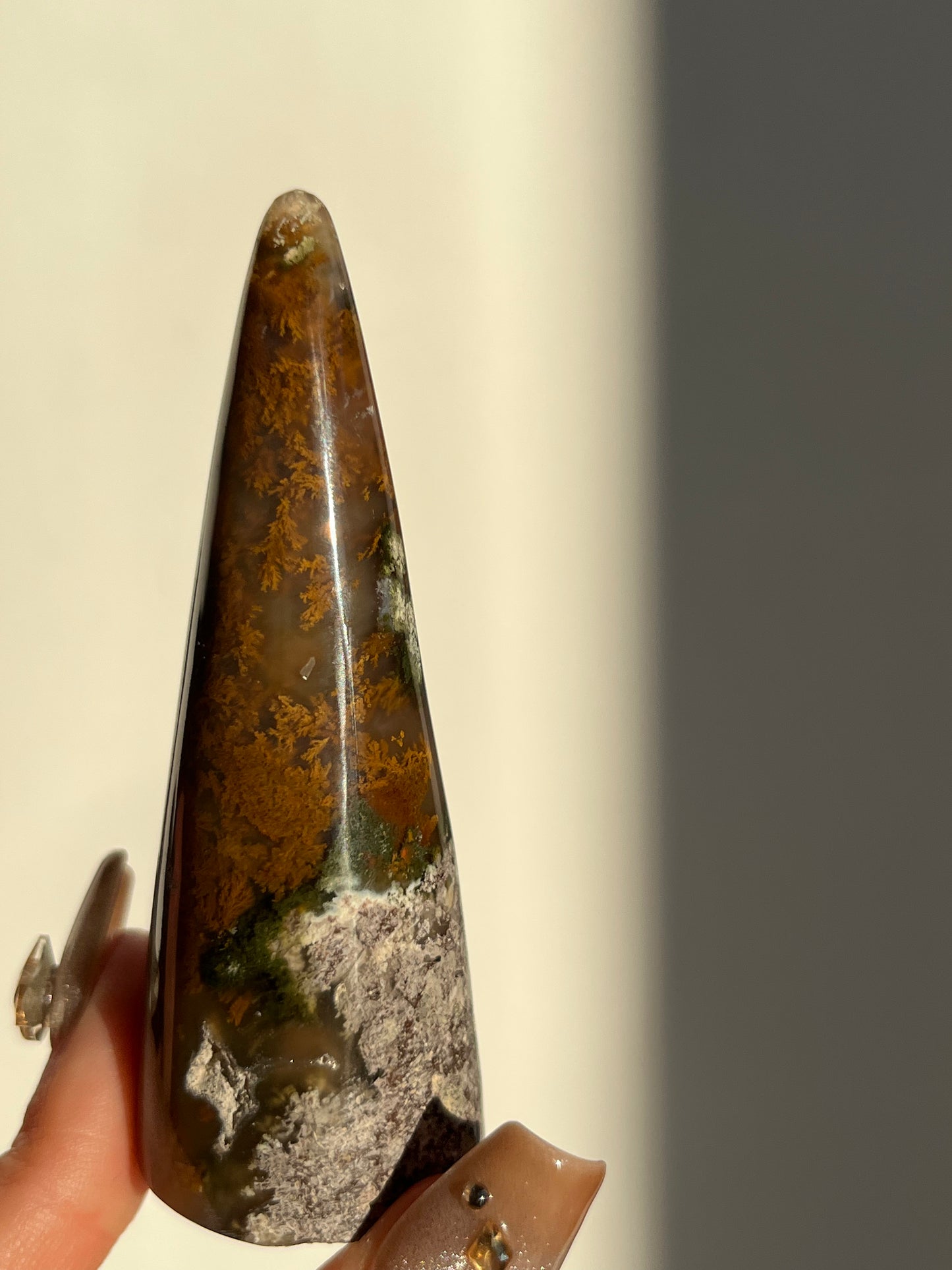 Nebula Agate Ring Holder D