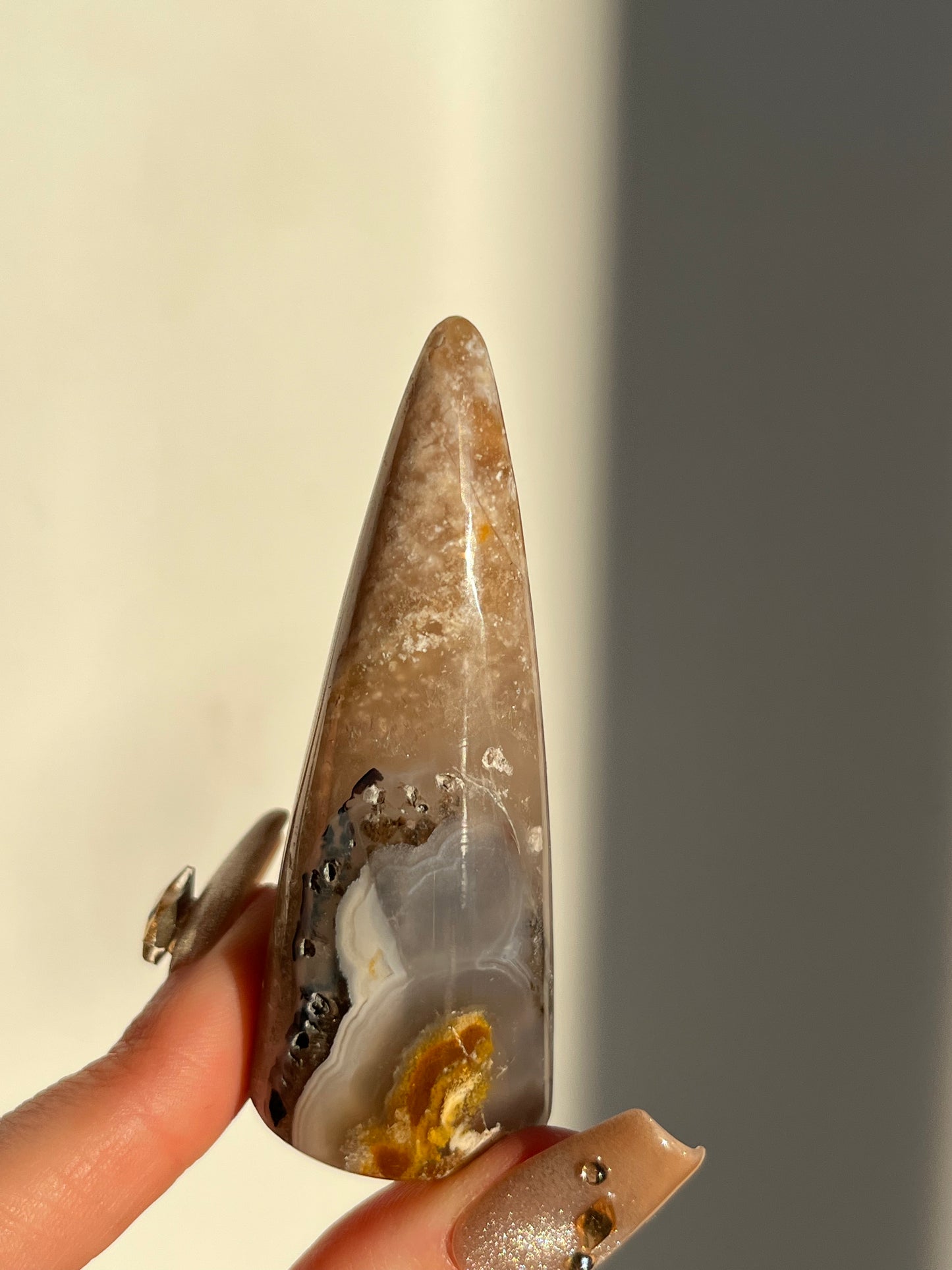 Nebula Agate Ring Holder E