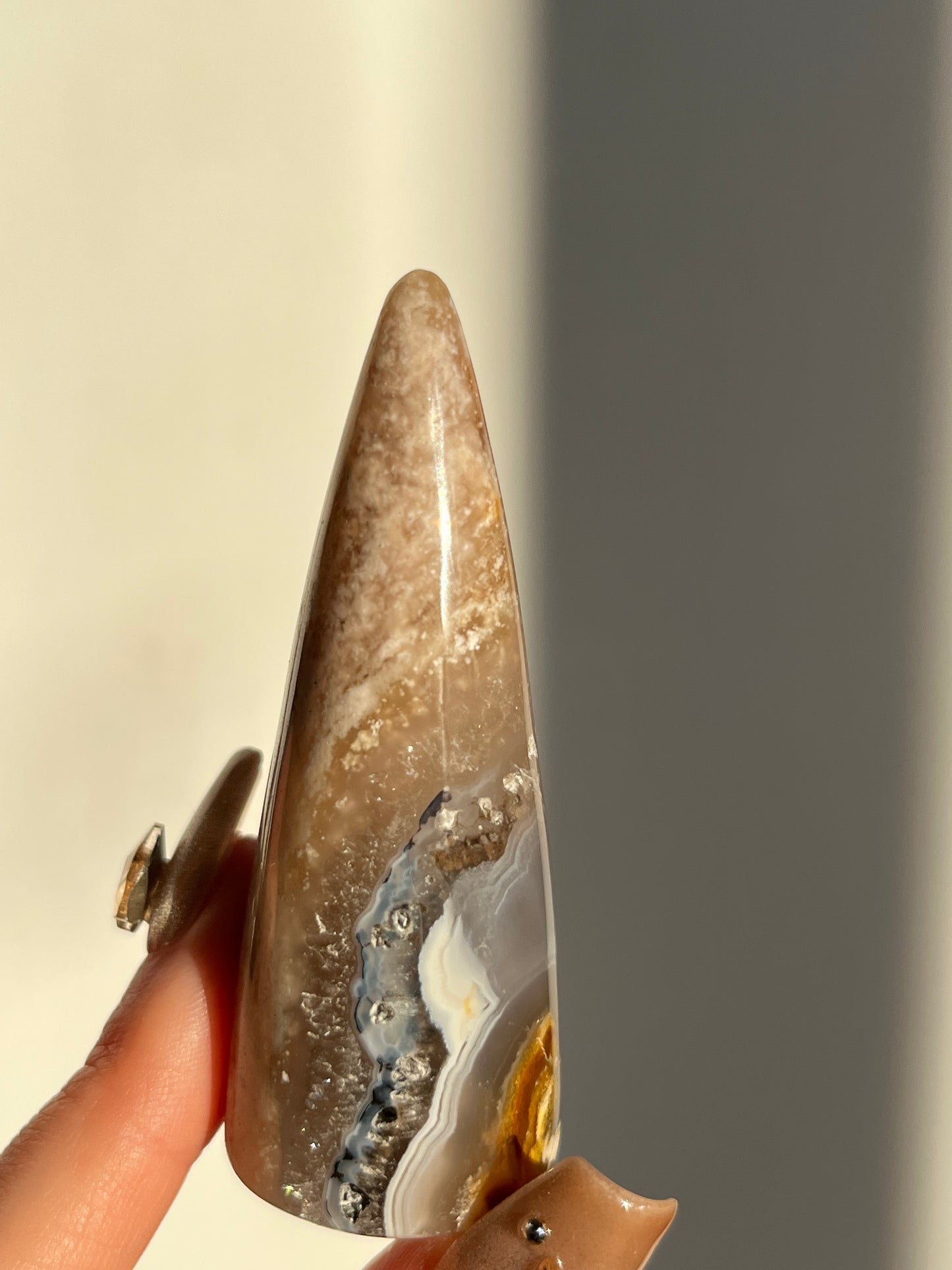 Nebula Agate Ring Holder E