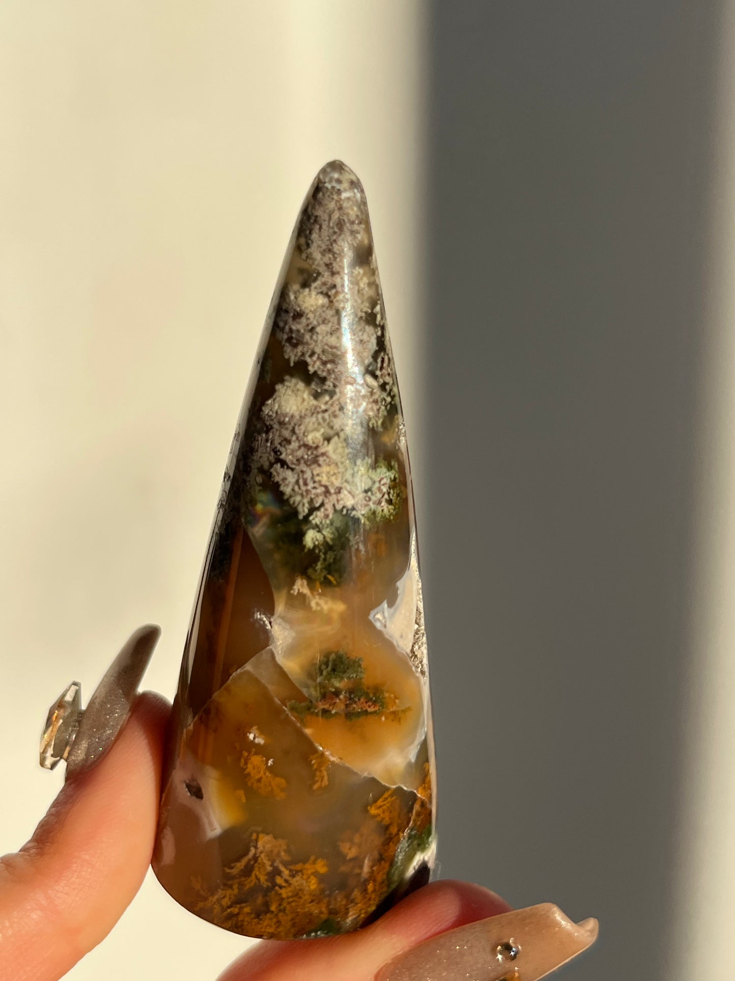 Nebula Agate Ring Holder F