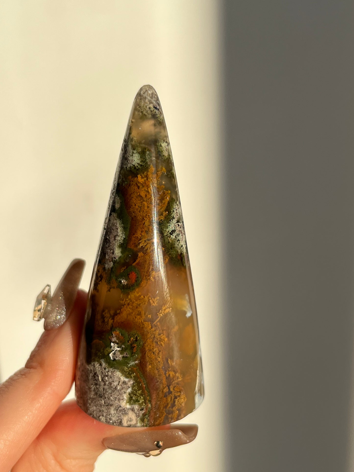 Nebula Agate Ring Holder F