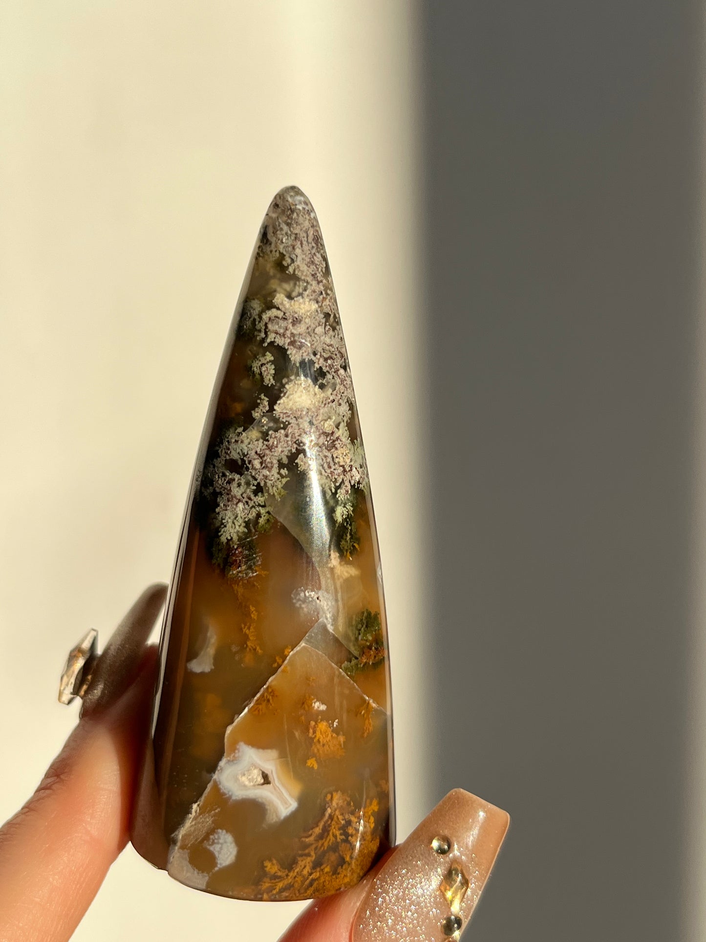 Nebula Agate Ring Holder F