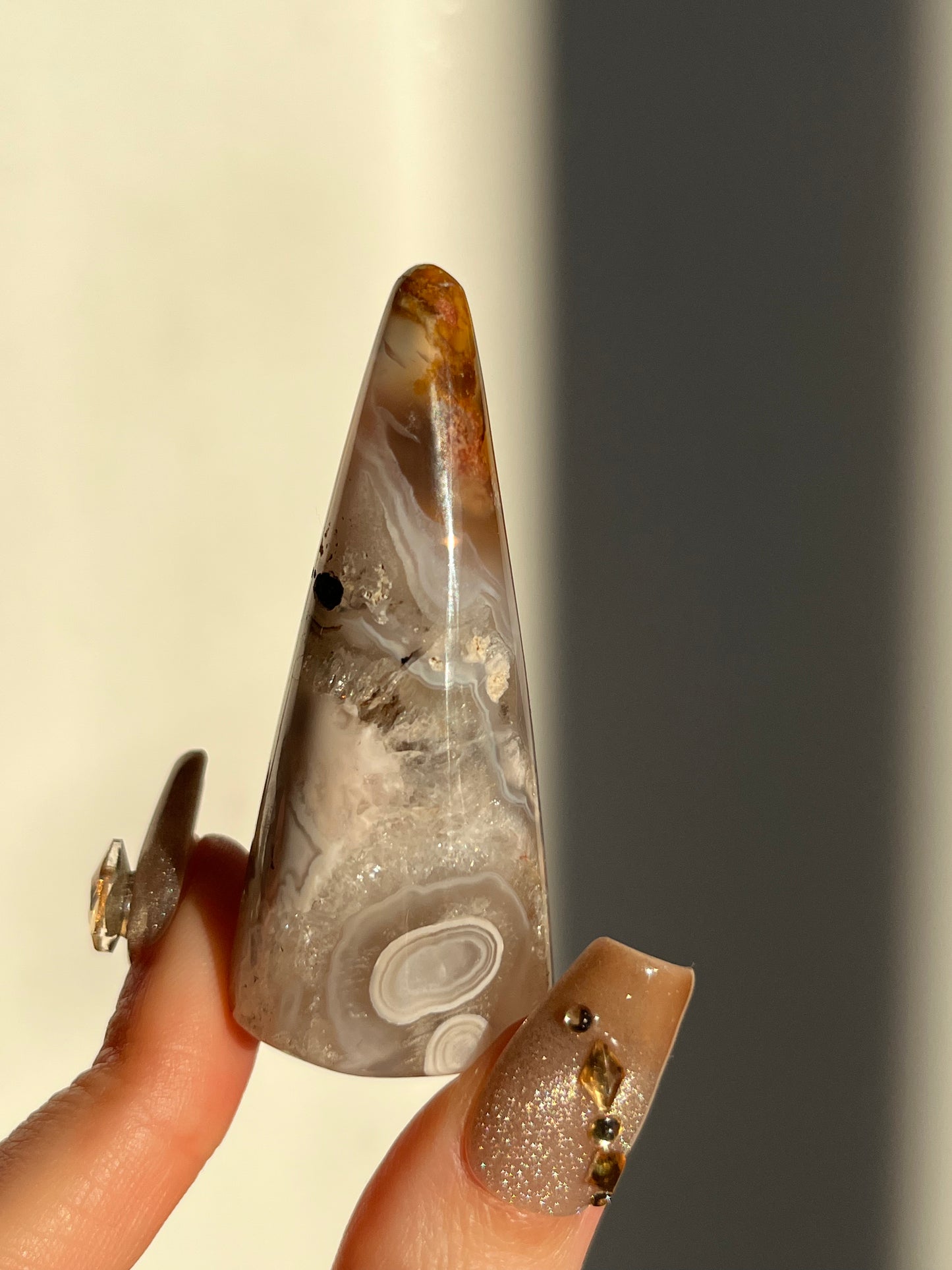 Nebula Agate Ring Holder G