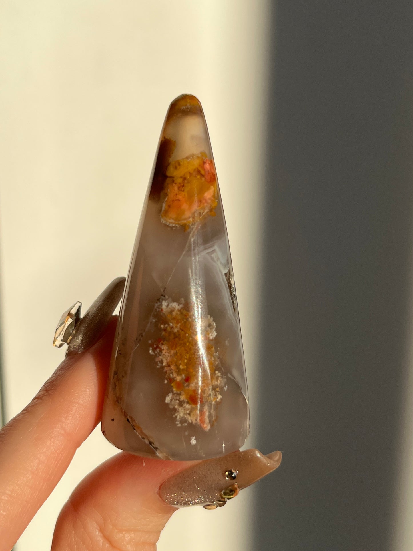Nebula Agate Ring Holder G