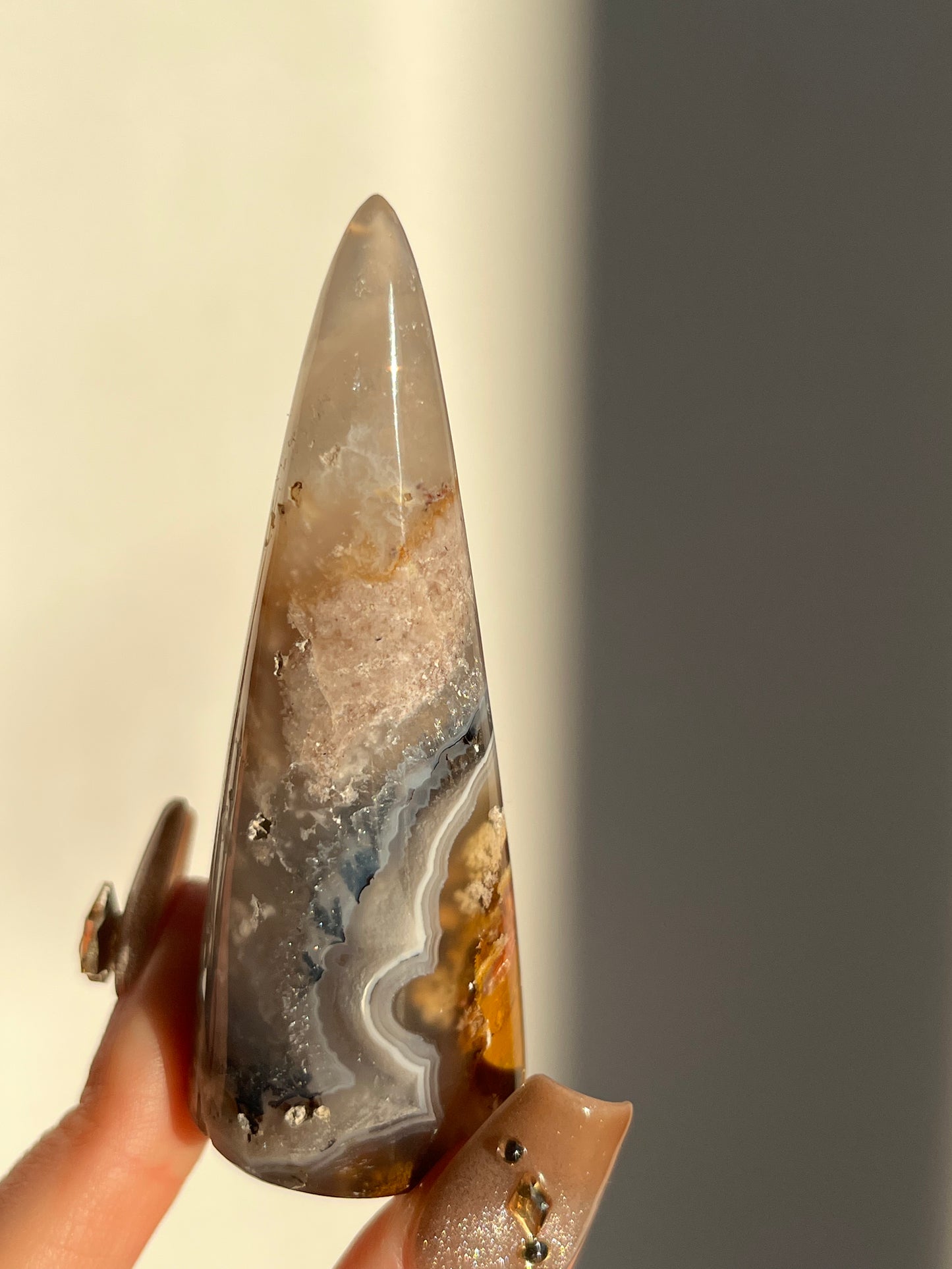 Nebula Agate Ring Holder I