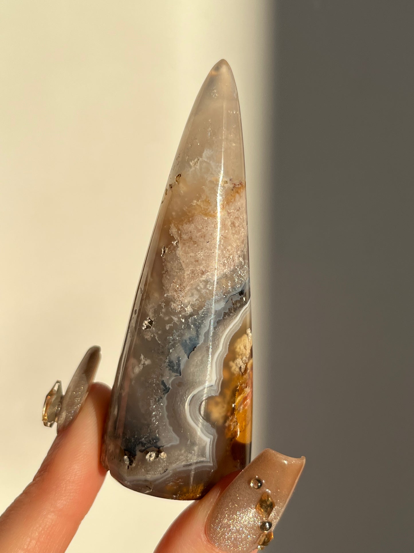 Nebula Agate Ring Holder I