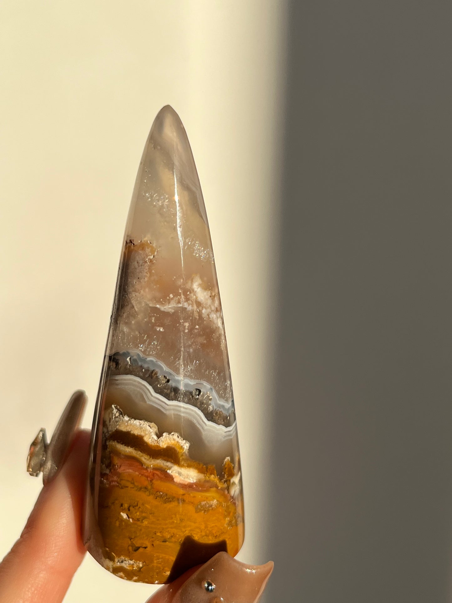 Nebula Agate Ring Holder I