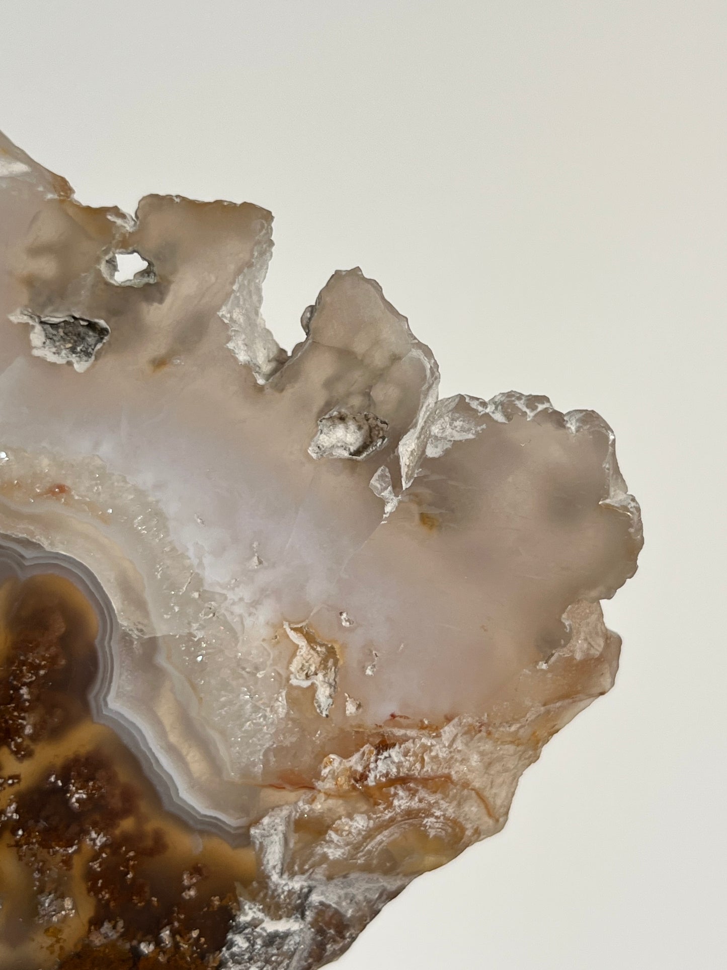 Nebula Agate with Scenic Moss Slab D