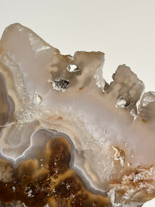Nebula Agate with Scenic Moss Slab D