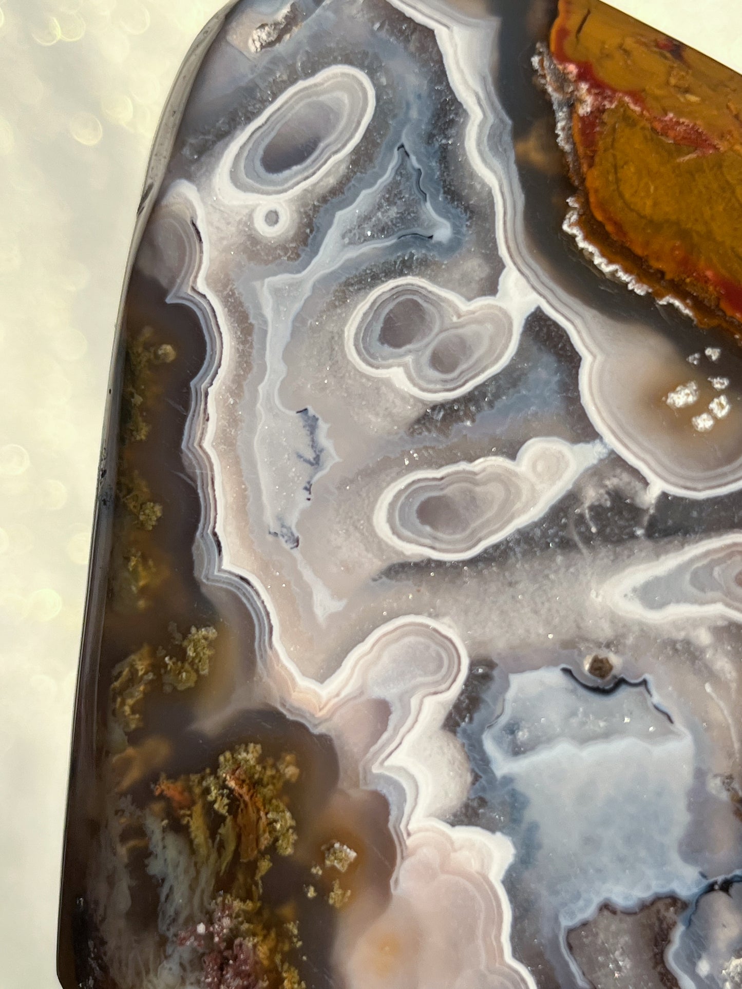 Nebula Agate & Scenic Moss Freeform #3