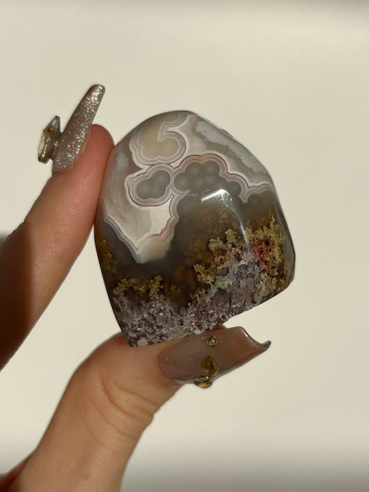 Nebula Agate Mini Freeform (You Choose)