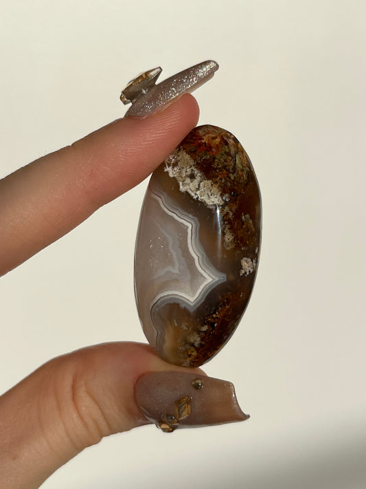 Nebula Agate Shiva (You Choose)