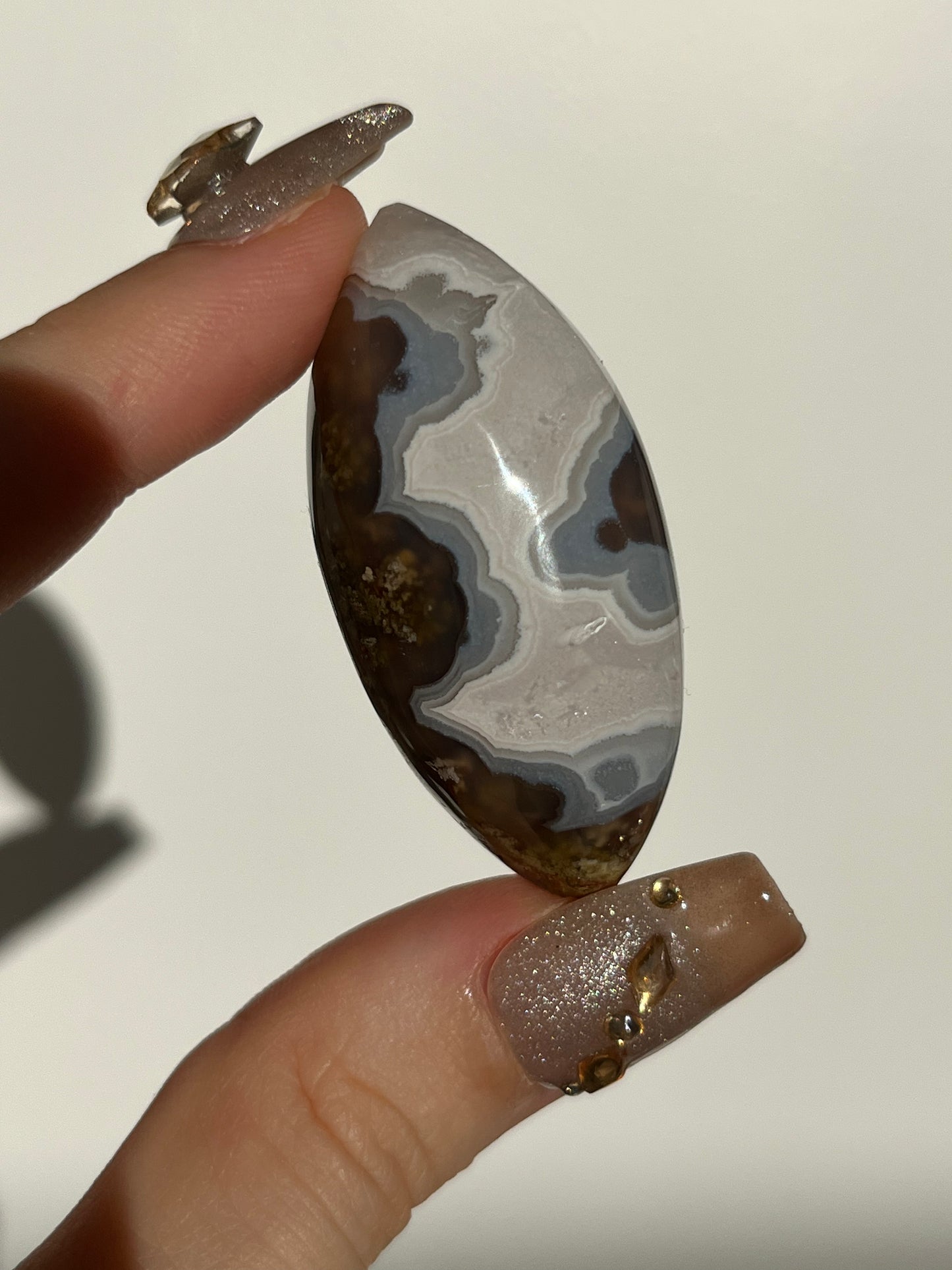 Nebula Agate Shiva (You Choose)