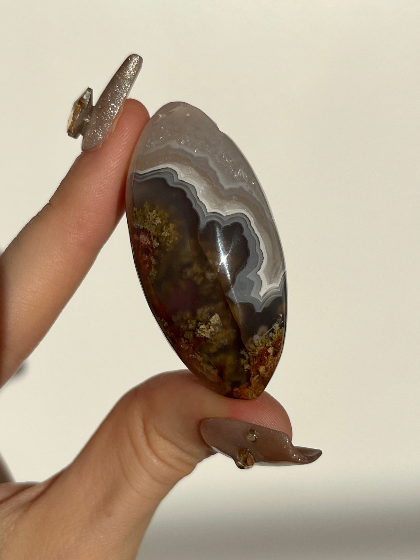 Nebula Agate Shiva (You Choose)