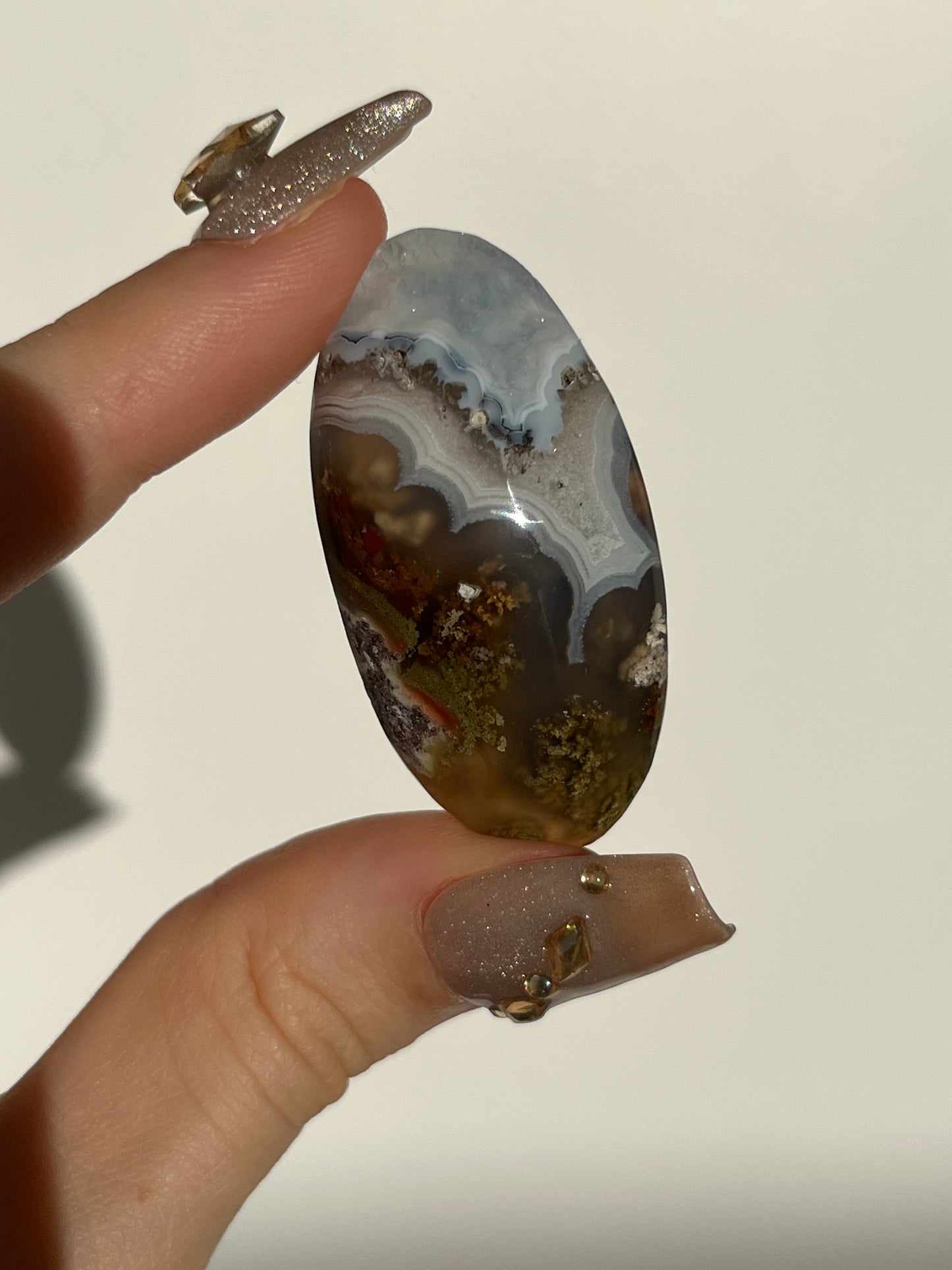 Nebula Agate Shiva (You Choose)