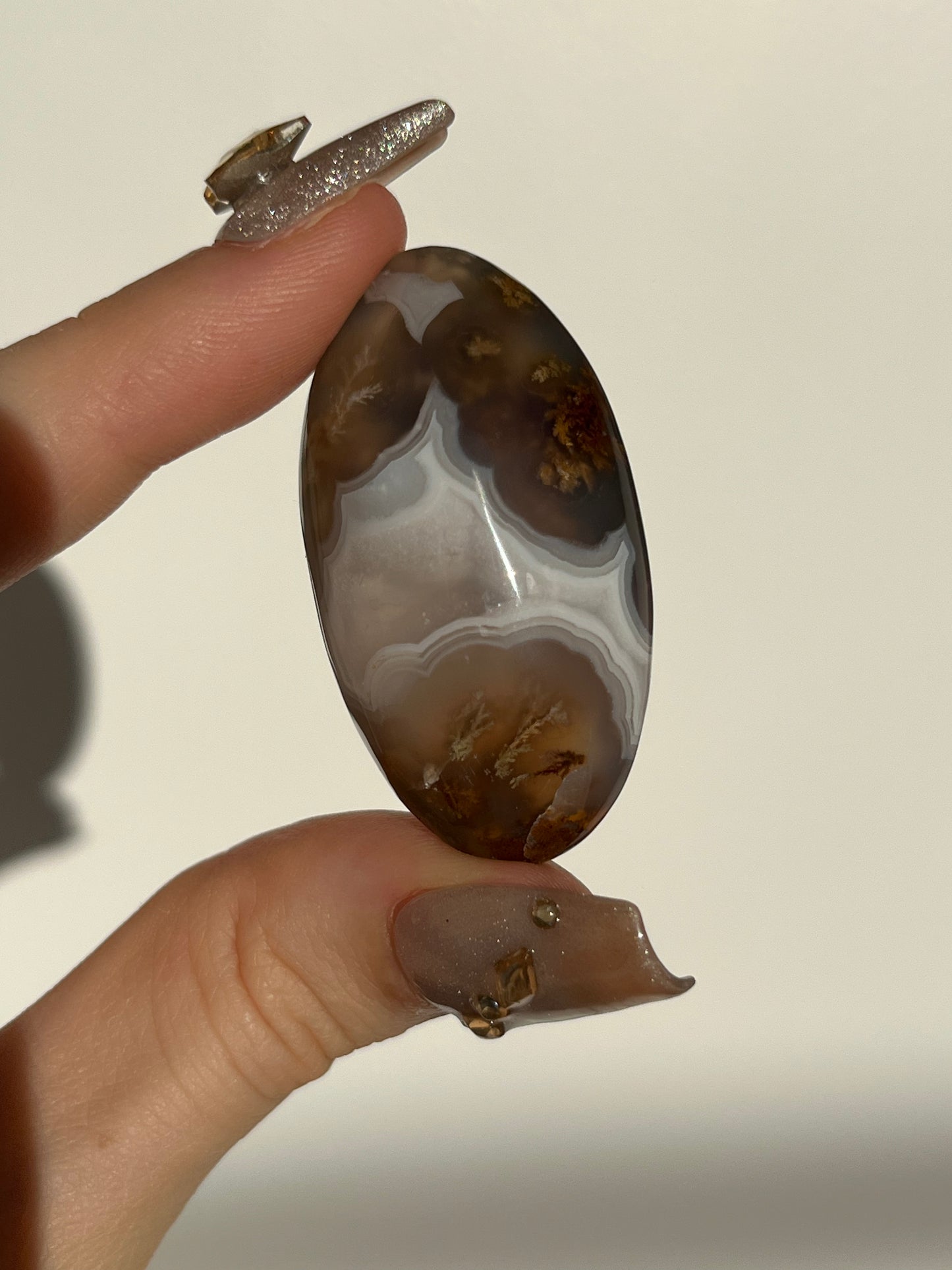 Nebula Agate Shiva (You Choose)