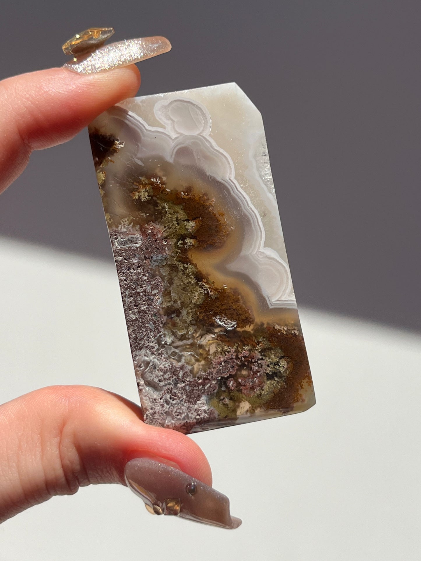 Nebula Agate Slab #A