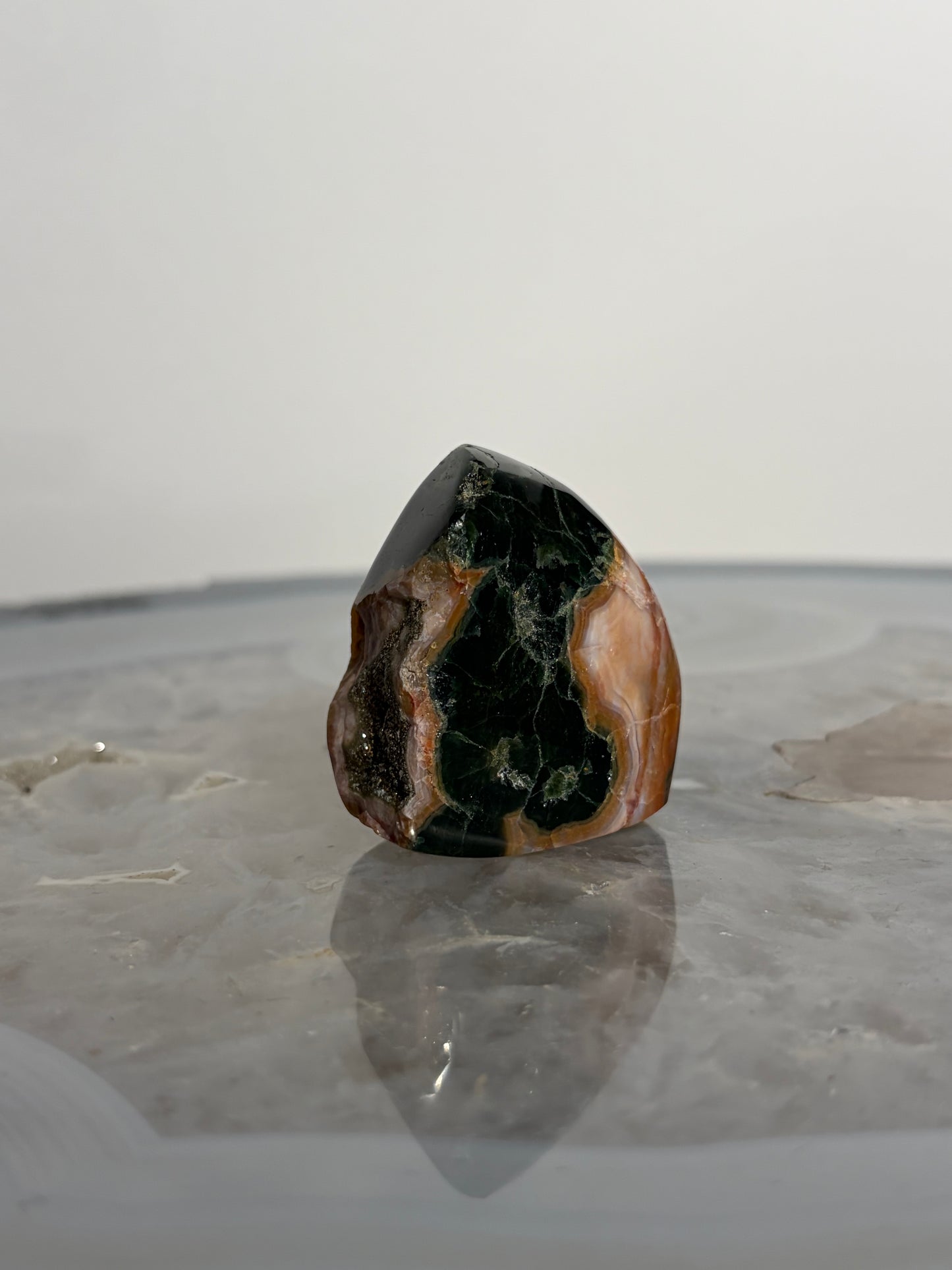 Pink Orbicular Jasper Miniature Freeform B