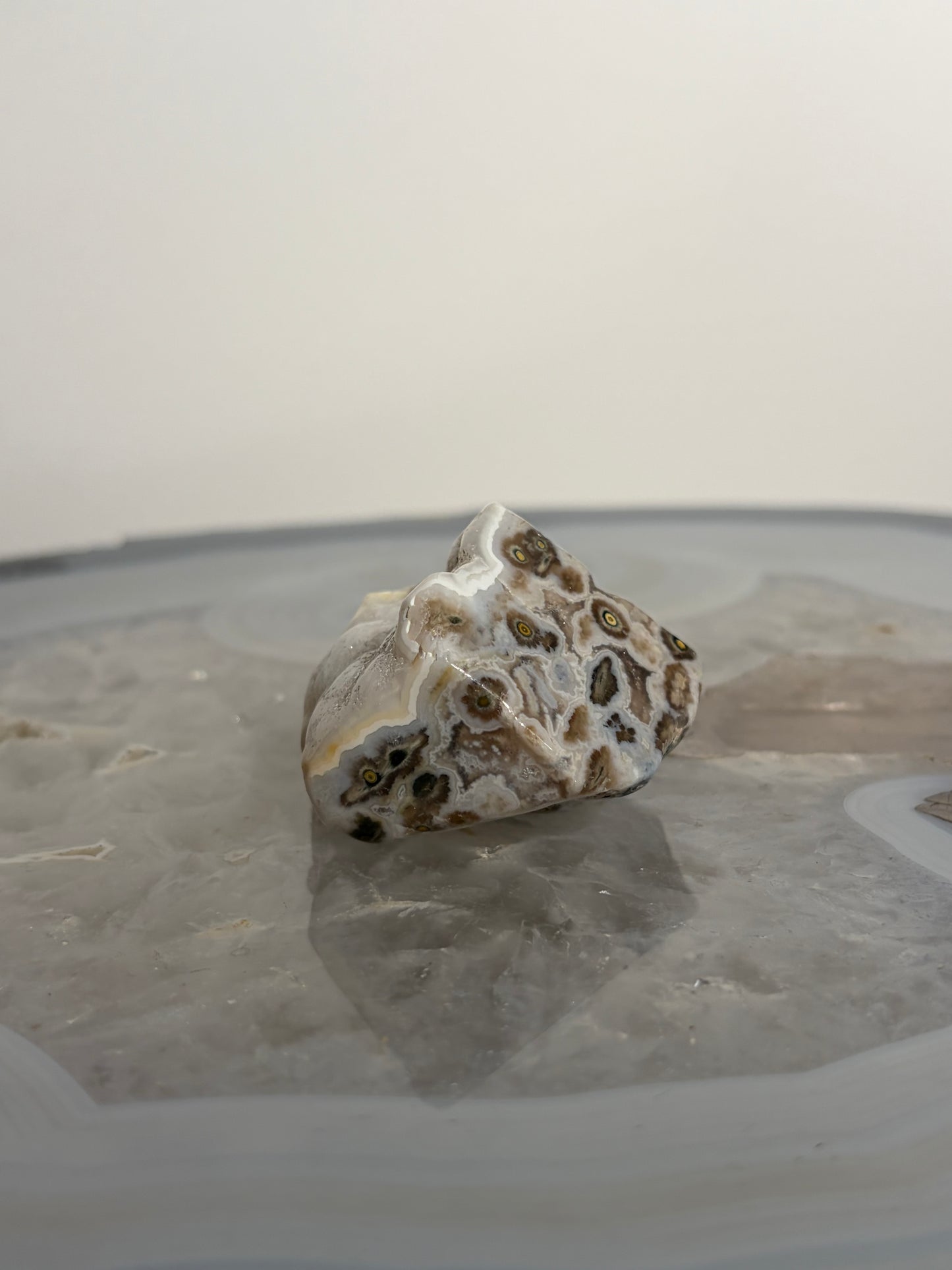 Druzy Orbicular Jasper Miniature Freeform D