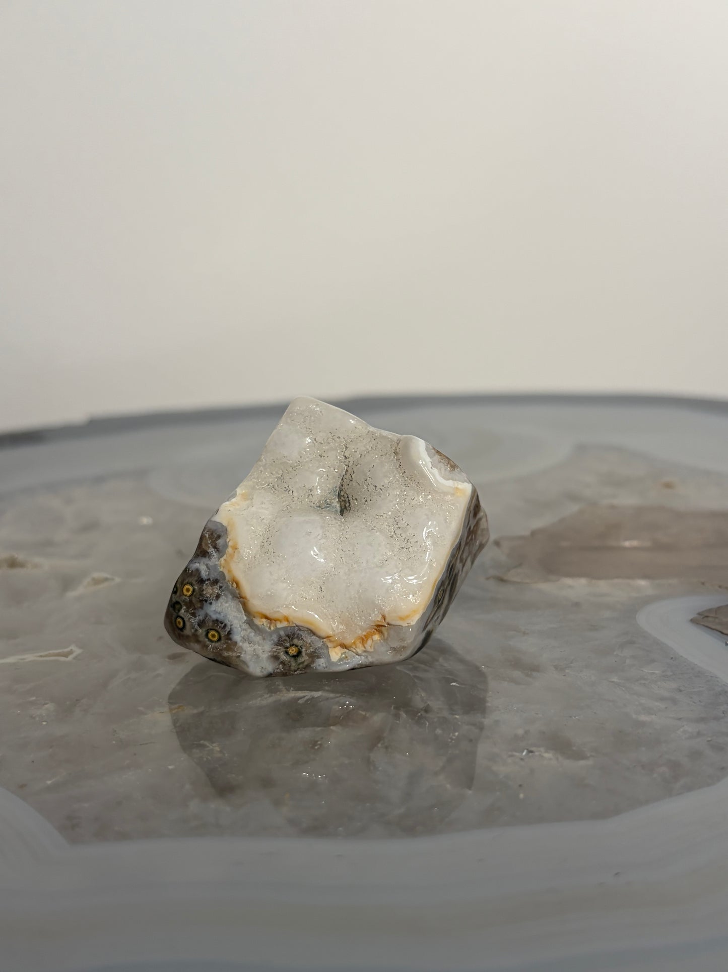 Druzy Orbicular Jasper Miniature Freeform D