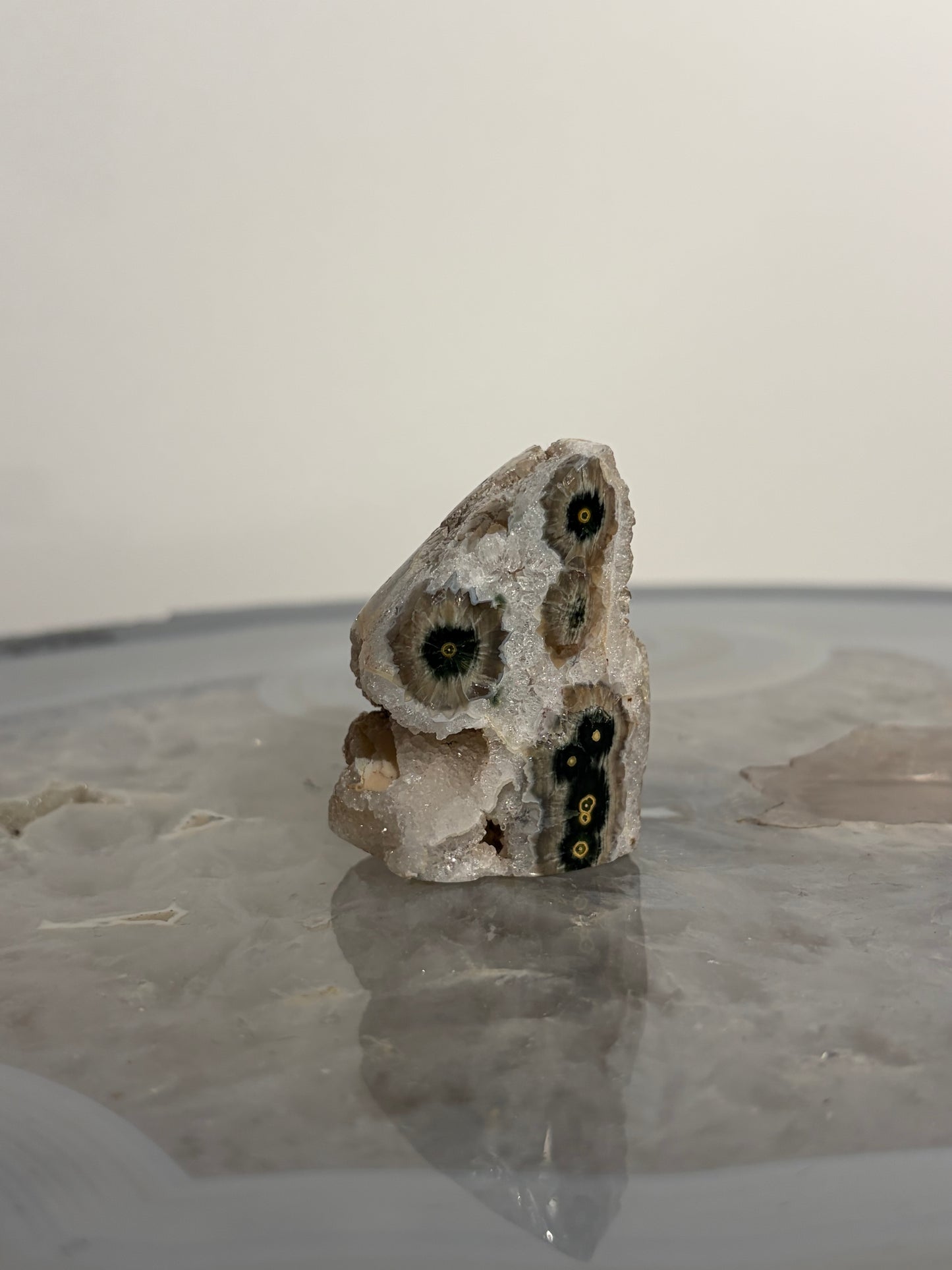 Druzy Orbicular Jasper Miniature Freeform E