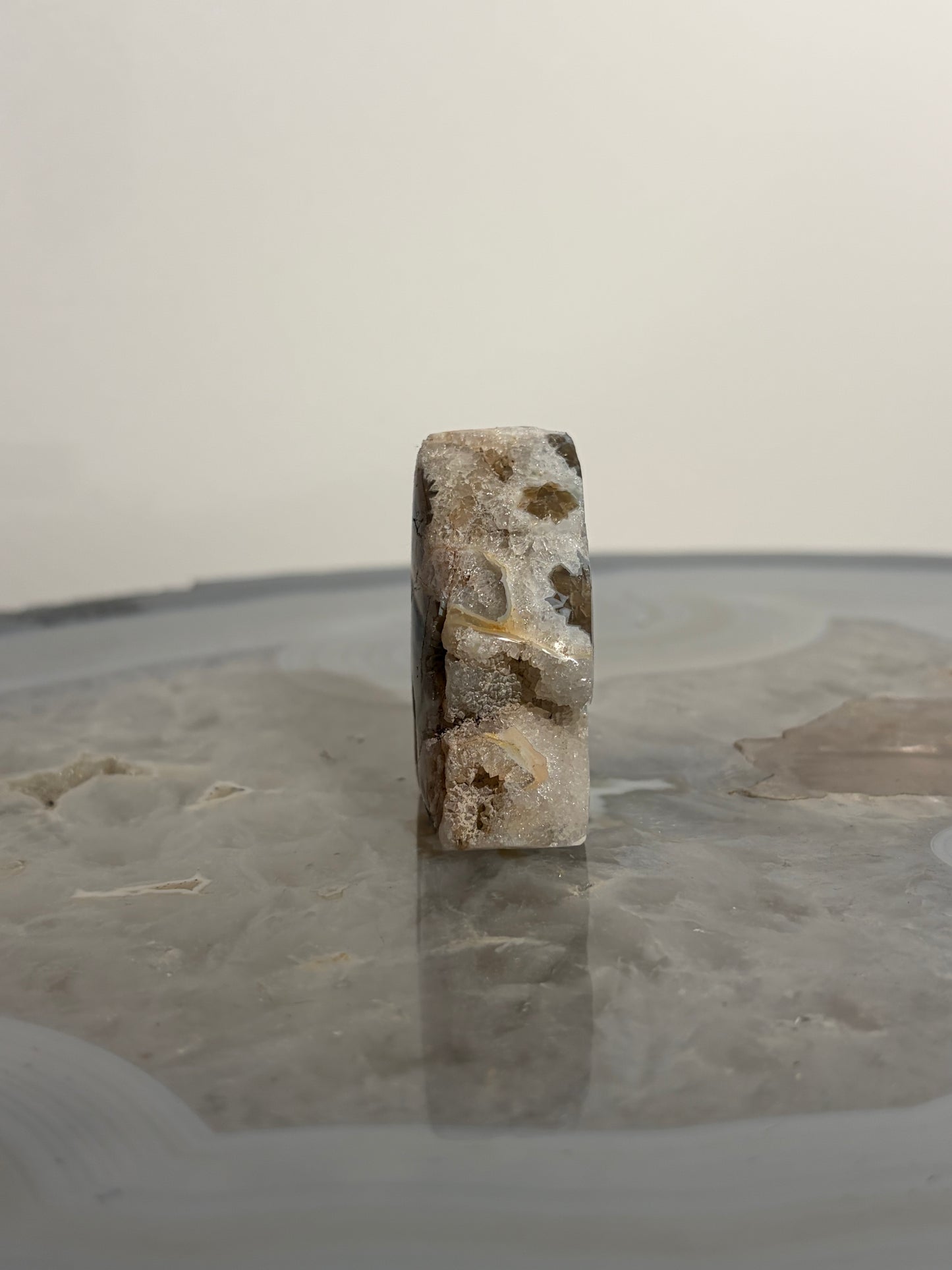Druzy Orbicular Jasper Miniature Freeform E