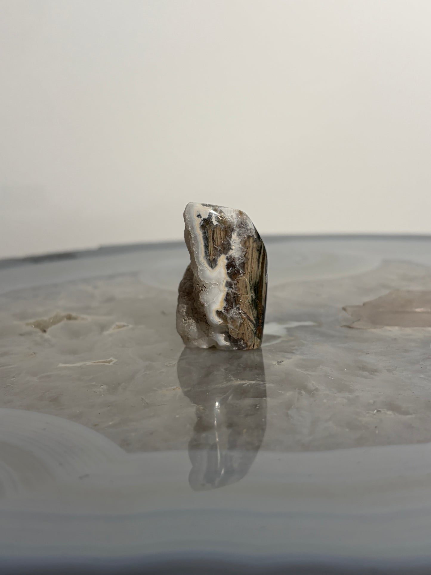 Druzy Orbicular Jasper Miniature Freeform H