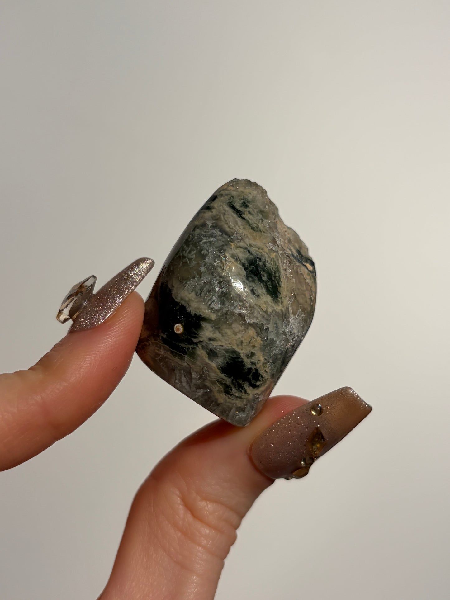 Druzy Orbicular Jasper Miniature Freeform I