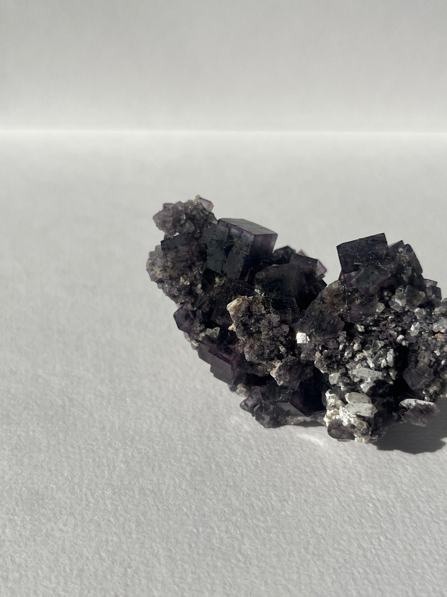 Phantom Purple Okorusu Fluorite Specimen